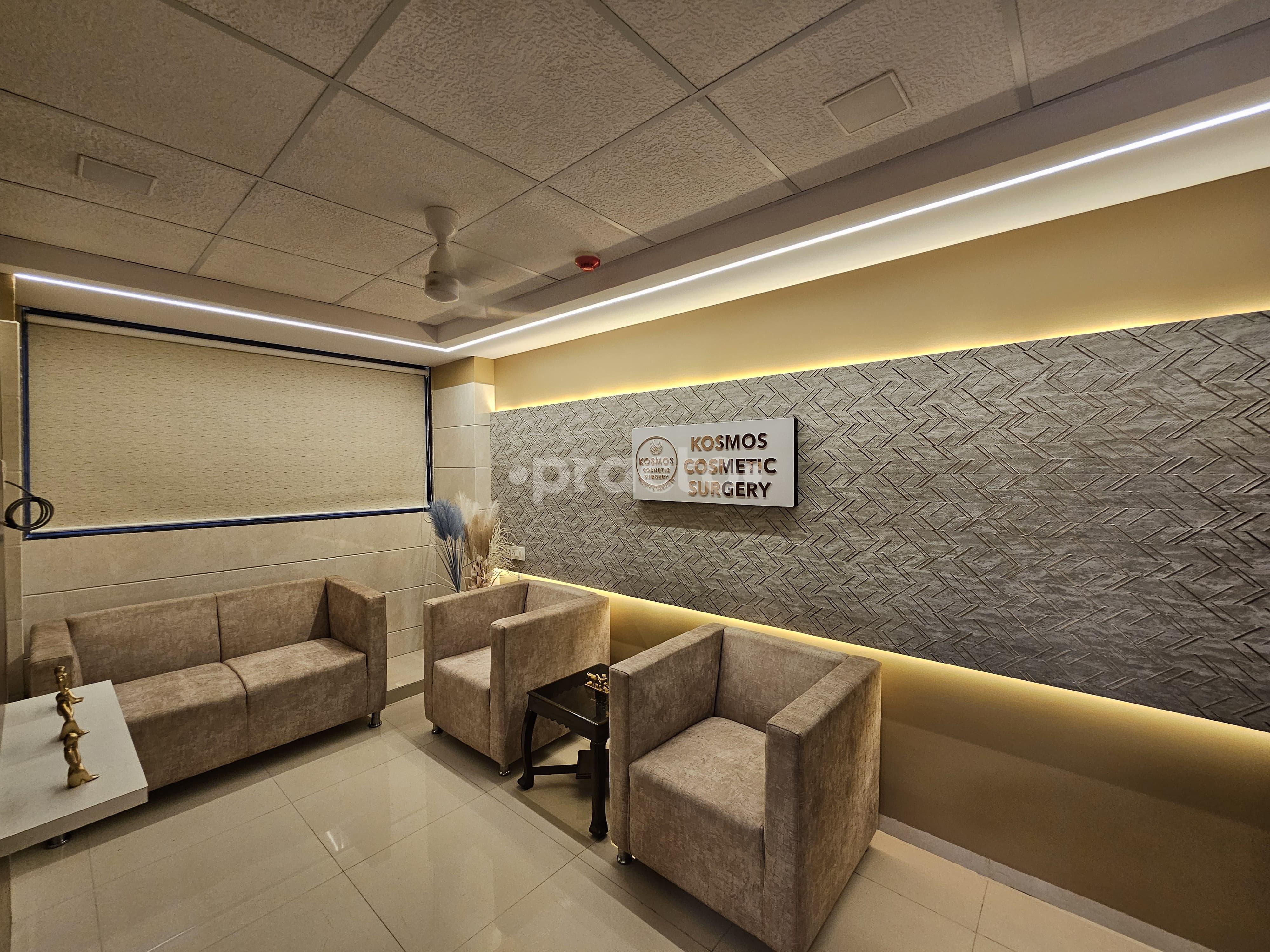Waiting Area at Kosmos Cosmetic Surgery Kalamboli Navi Mumbai
