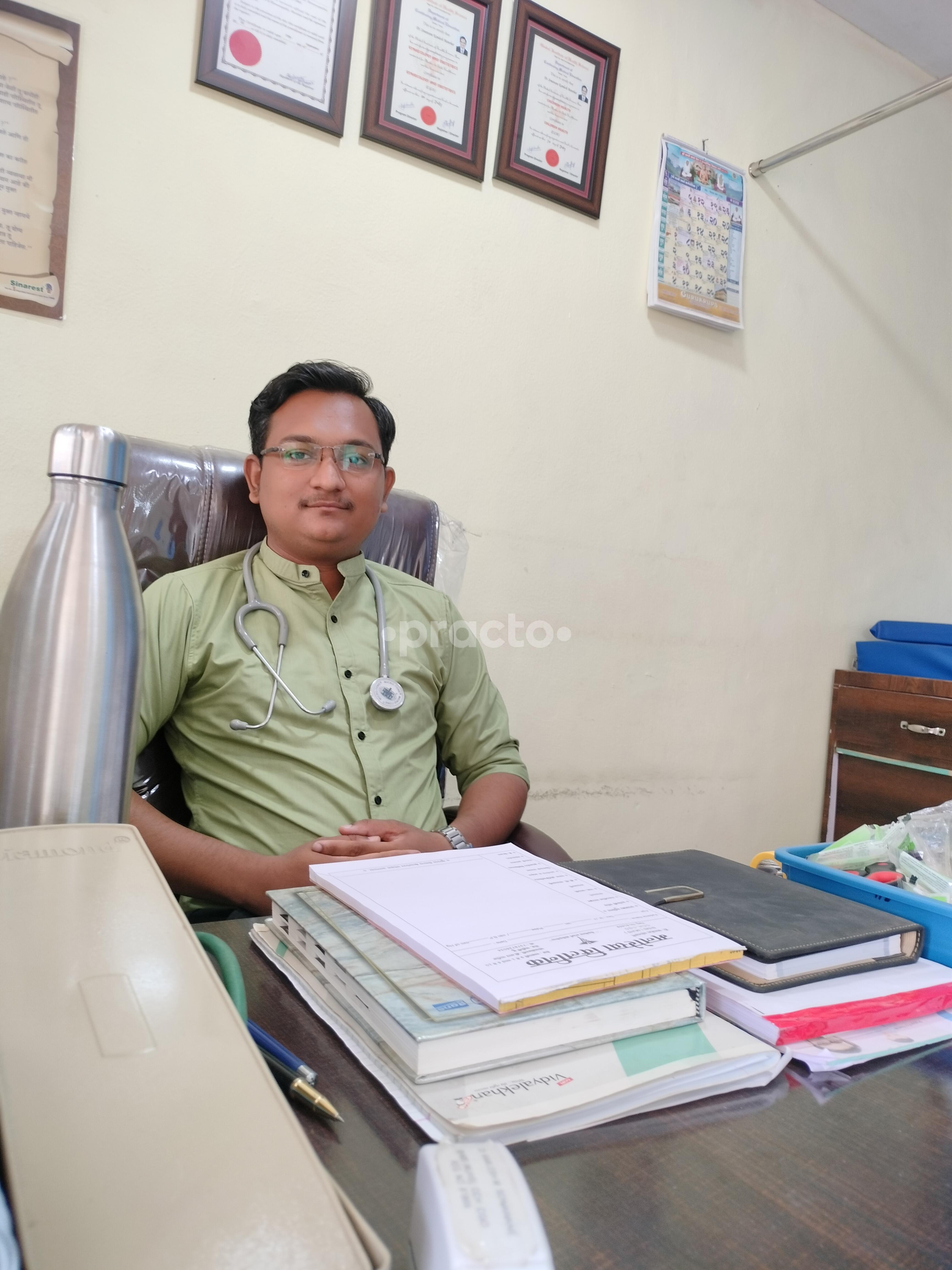 Consultation Room at Manorekha Clinic Charholi Budruk Pune