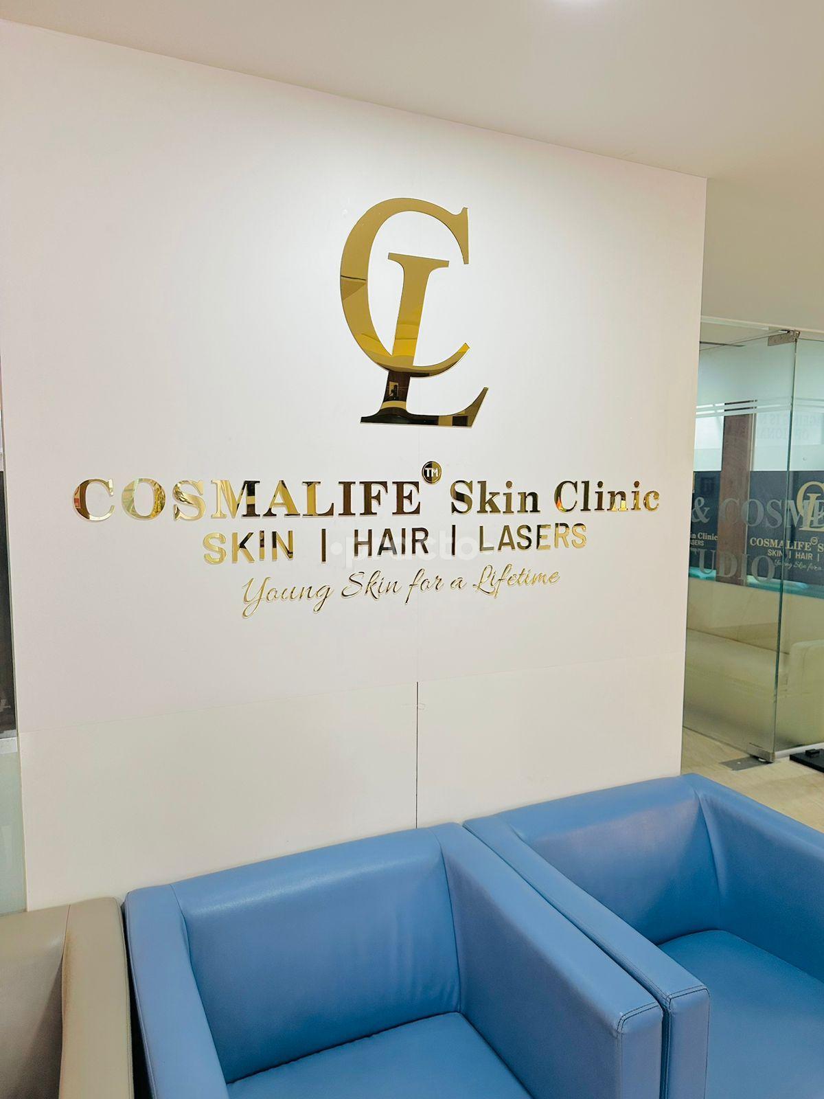 Reception Area at Cosmalife Skin Clinic Nagdevanahalli Bangalore