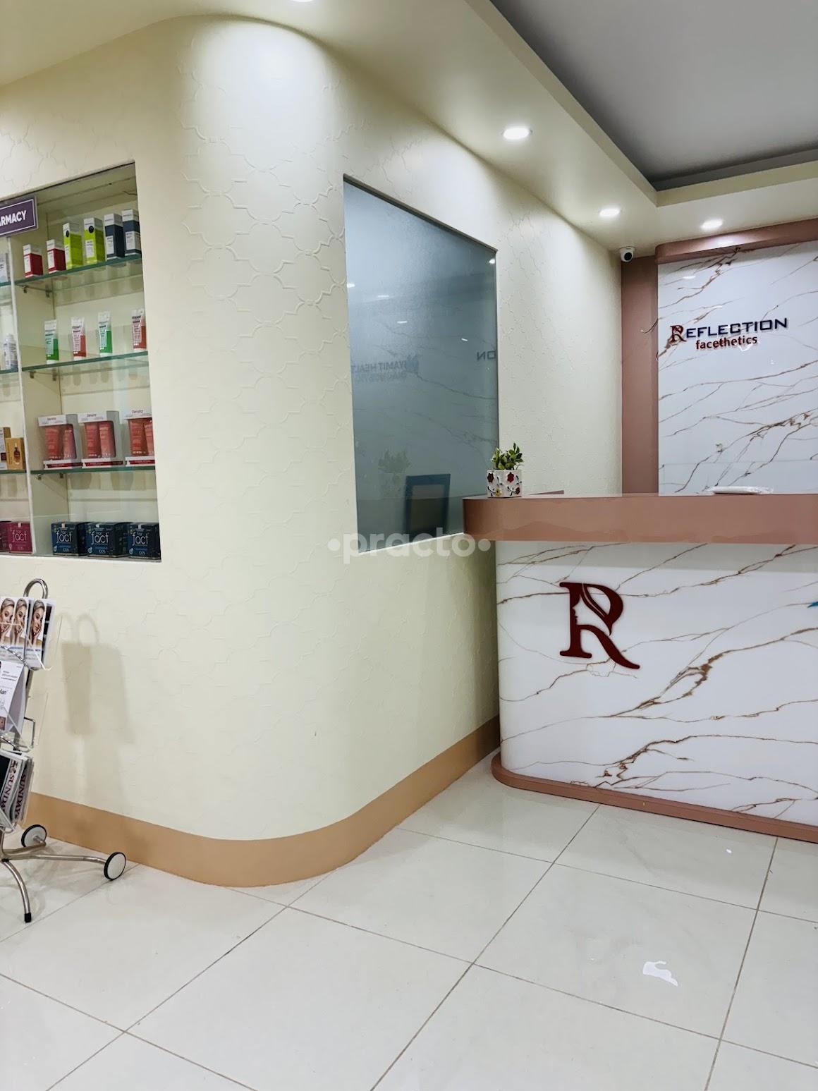 Reception Area at Reflection Facethetics Center Ramagondanahalli Bangalore