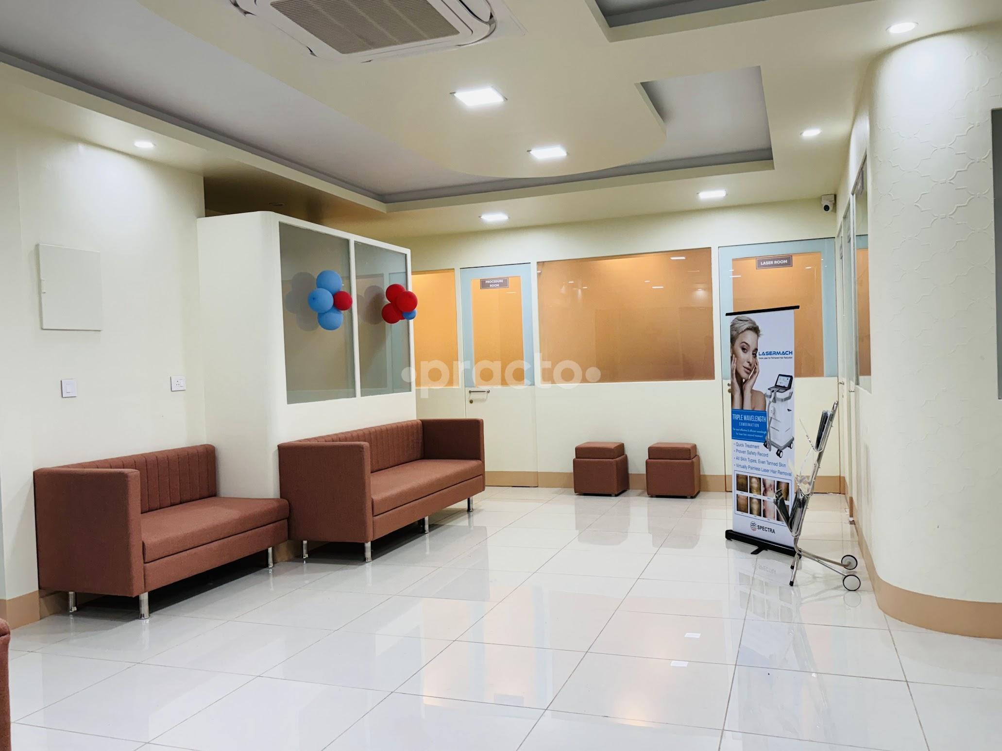 Waiting Area at Reflection Facethetics Center Ramagondanahalli Bangalore
