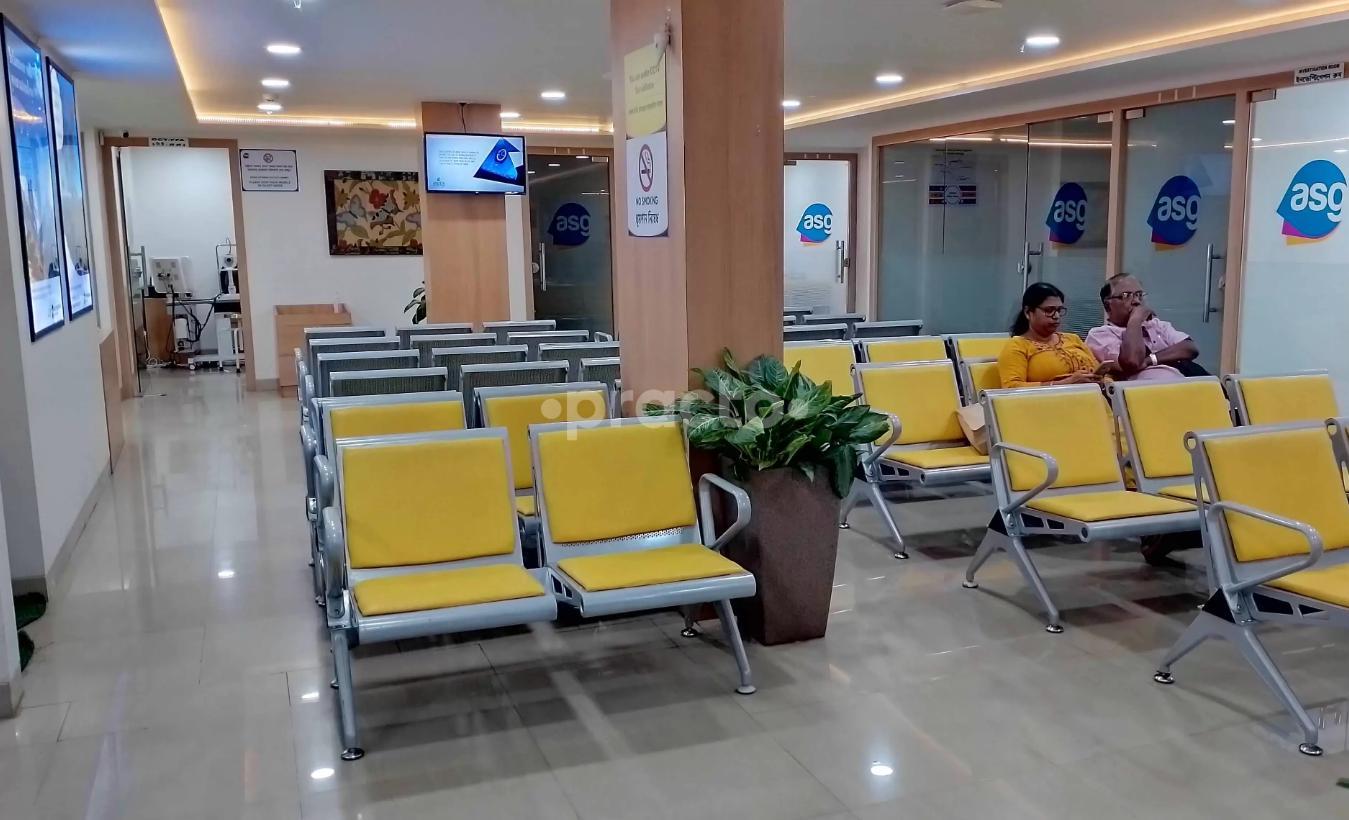 Reception Area at ASG Eye Hospital Tollygunge Kolkata