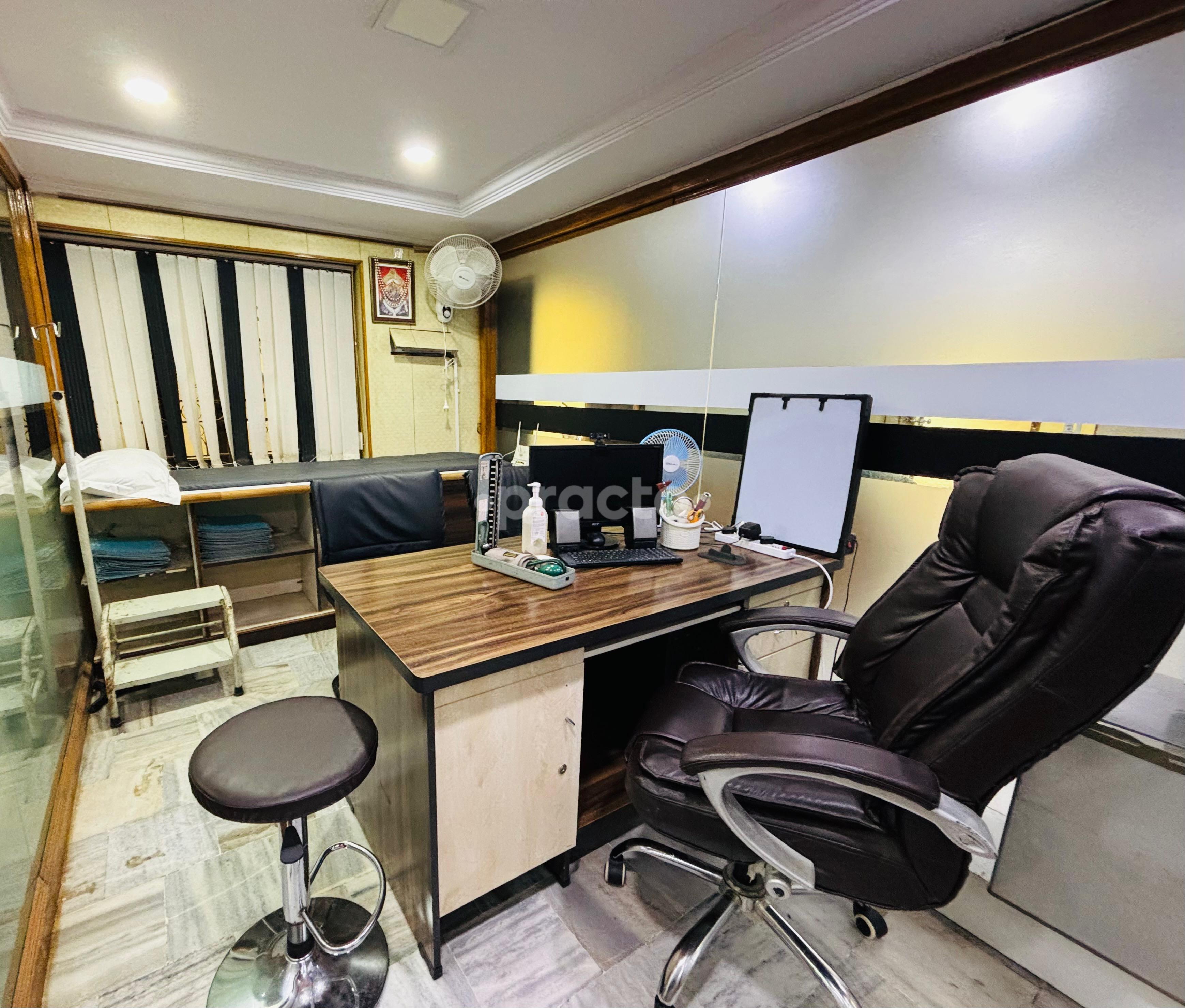 Consultation Room at Ashraya Clinic Sultan Bazar Hyderabad