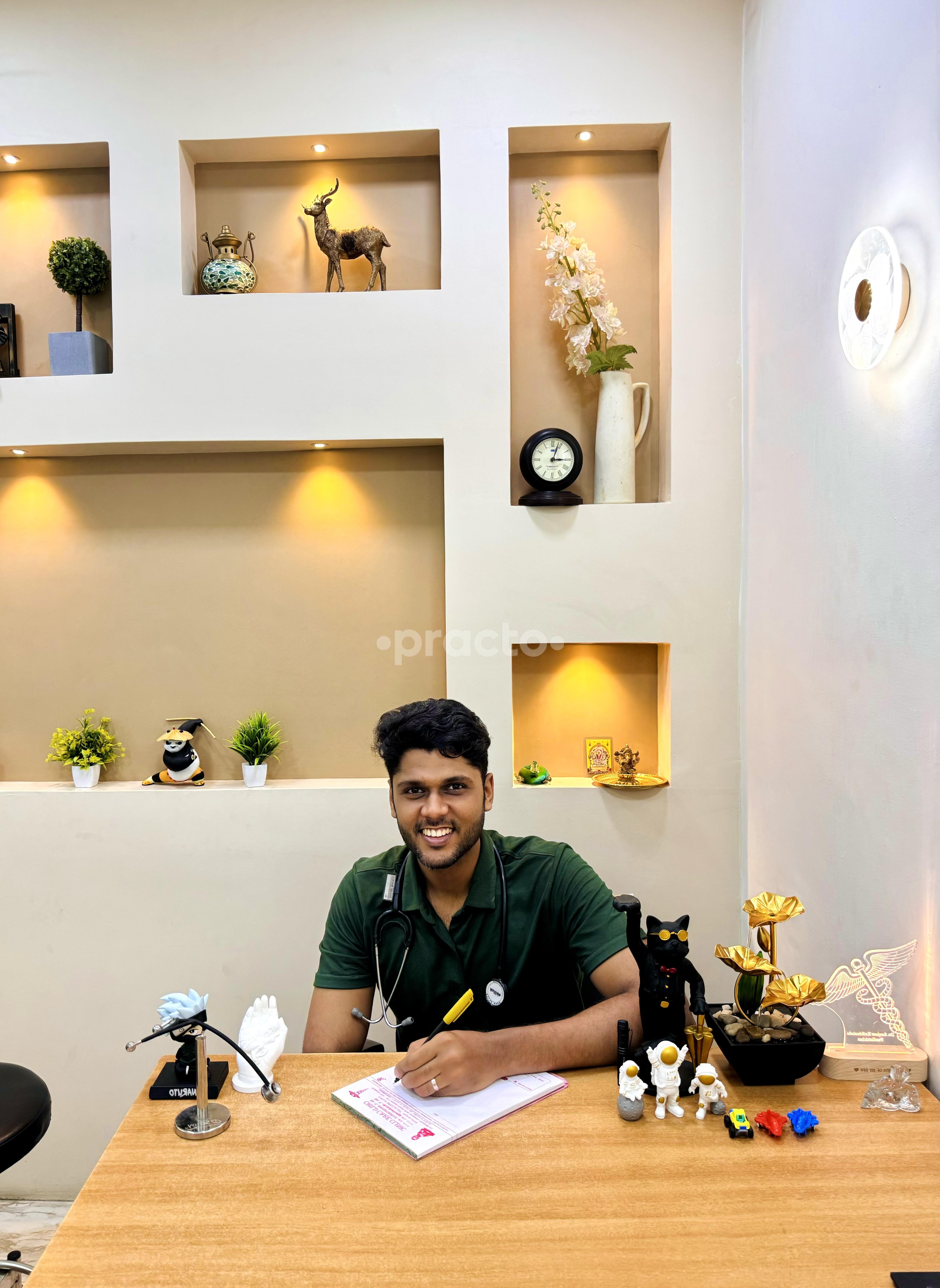 Consultation Room at Child Care Clinic Royapuram Chennai