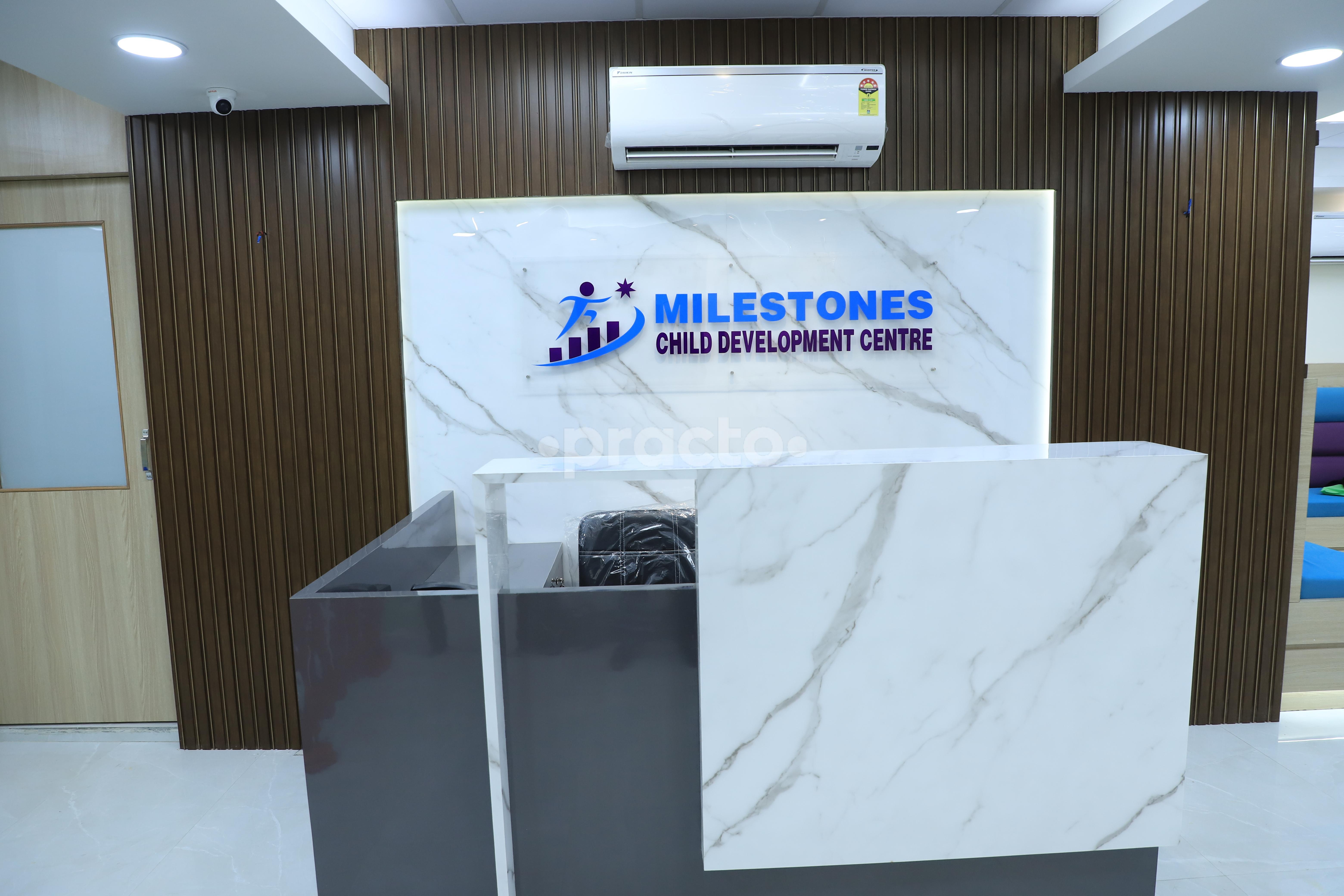Reception Area at Milestones Child Development Centre Dwarka Sector 19 Delhi