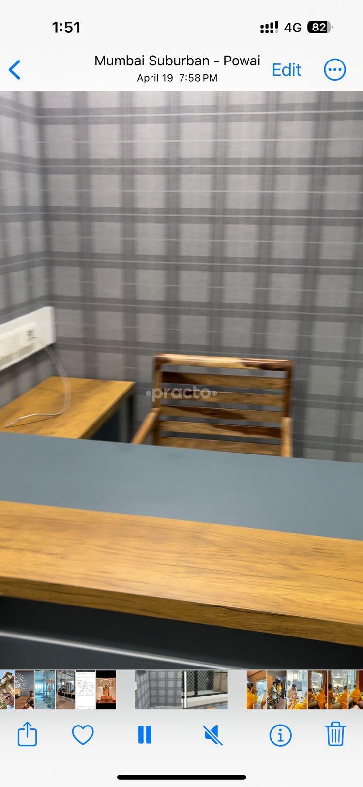 Consultation Room at Gastro World - Dr.Vashistha’s Liver & Gut Clinic Powai Mumbai
