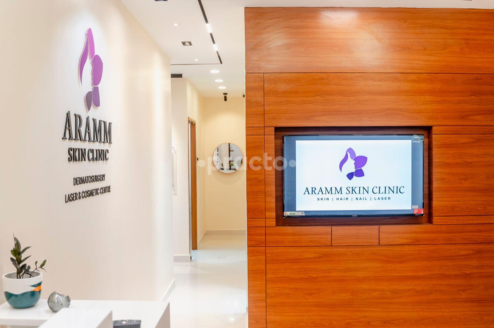 Reception Area at Aramm Skin Clinic Pallavaram Chennai