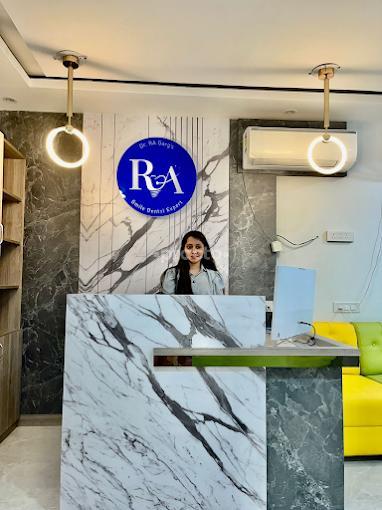 Reception Area at Dr. Ra Garg's Smile Dental Expert East Of Kailash Delhi
