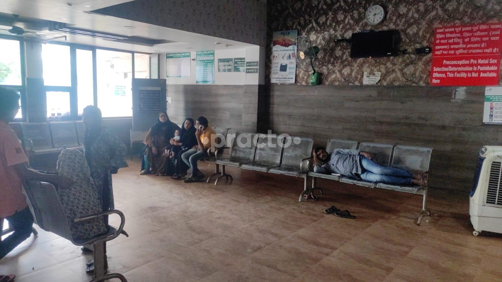 Waiting Area at Sai Hospital & Critical Care Centre Malyana Meerut