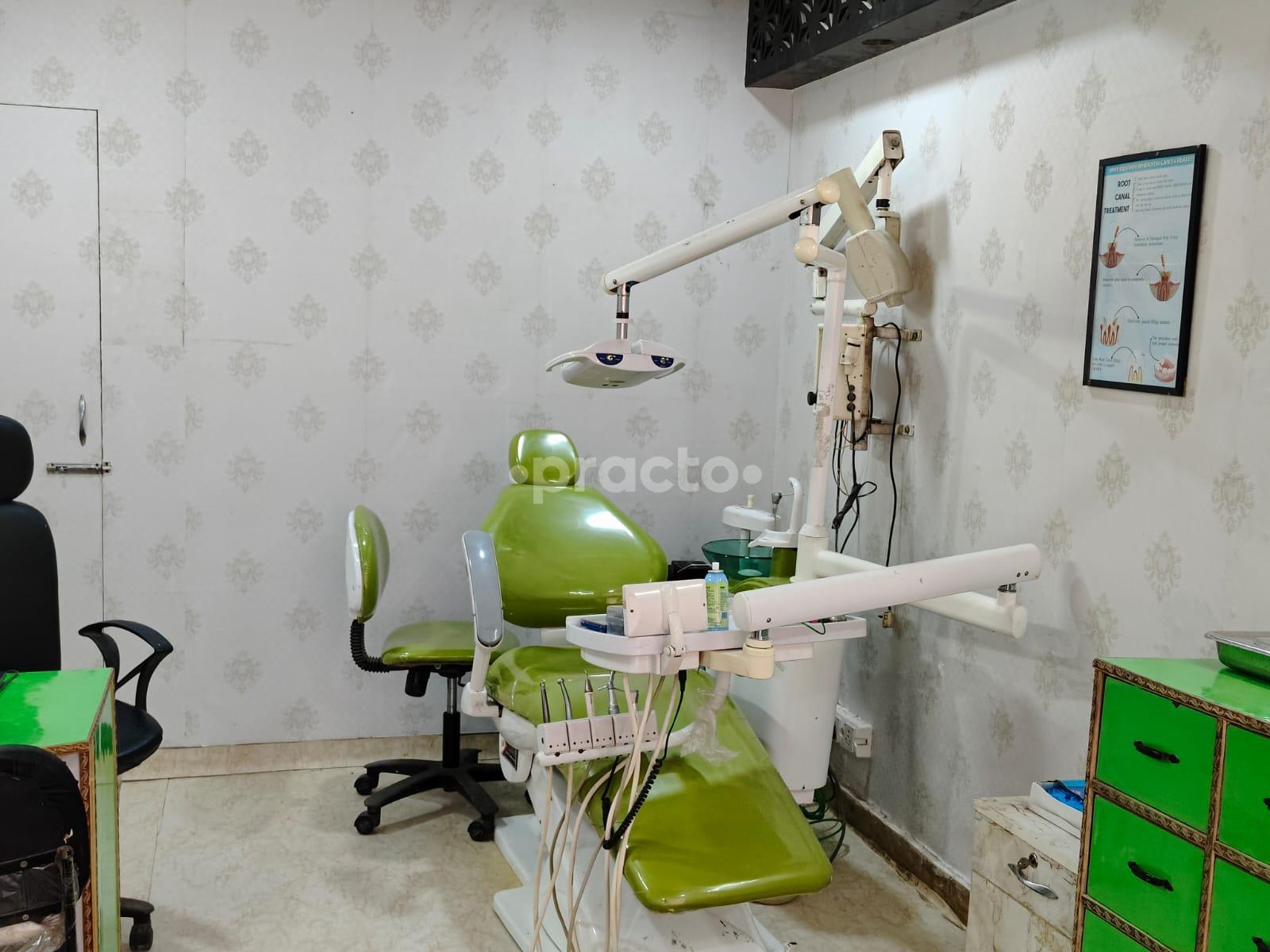 Reception Area at Core Dental Clinic Uttam Nagar Delhi