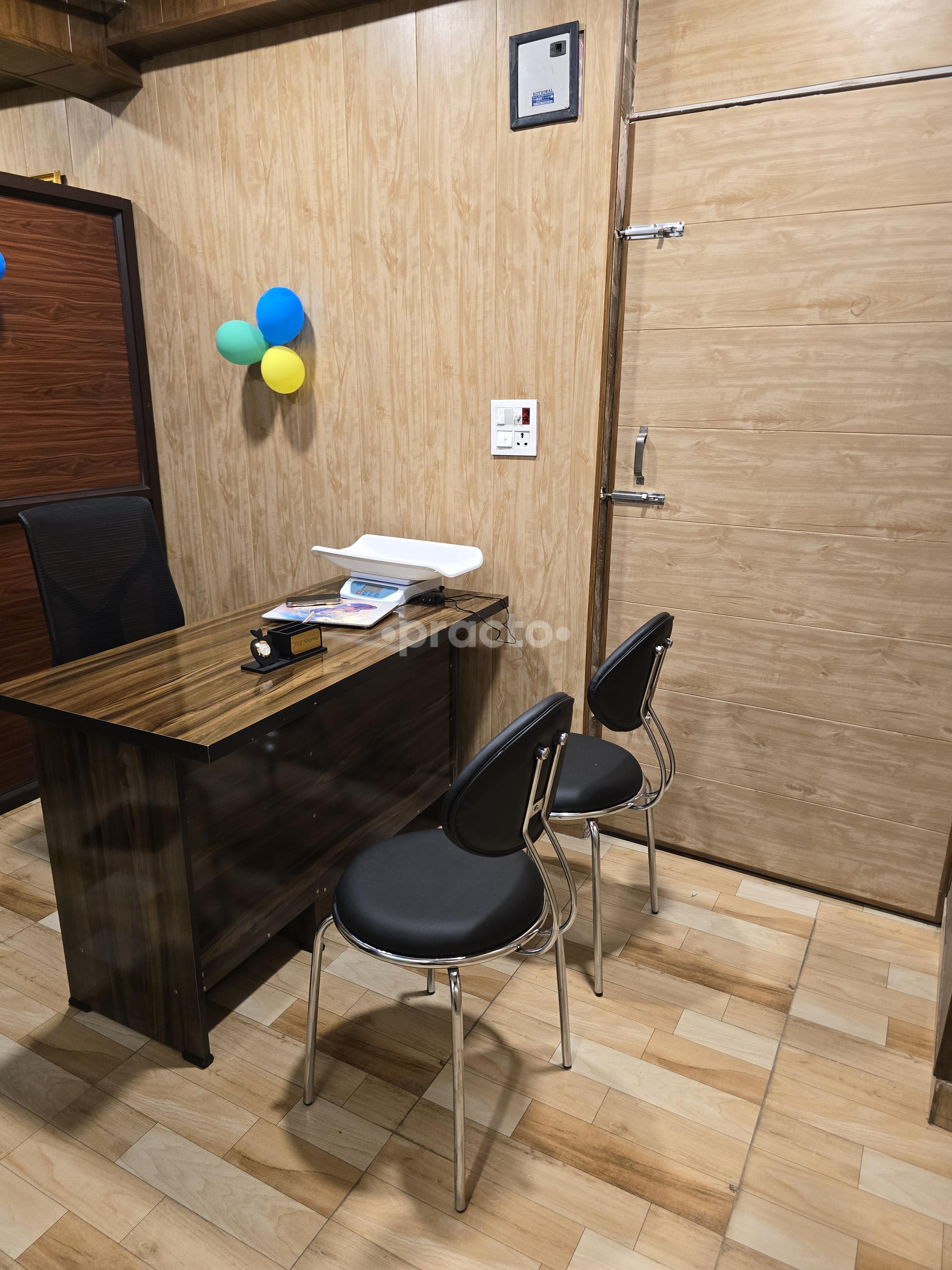 Consultation Room at Doctor & Apple Child Clinic Neemka Faridabad