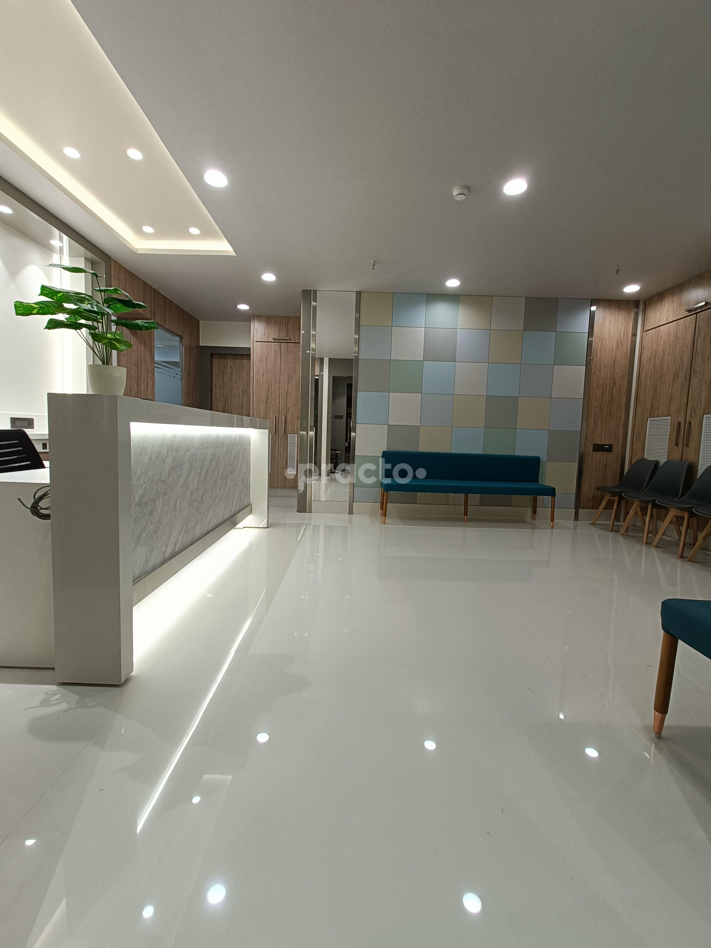 Reception Area at Arham Eye Care and Polyclinic Ghatkopar East Mumbai