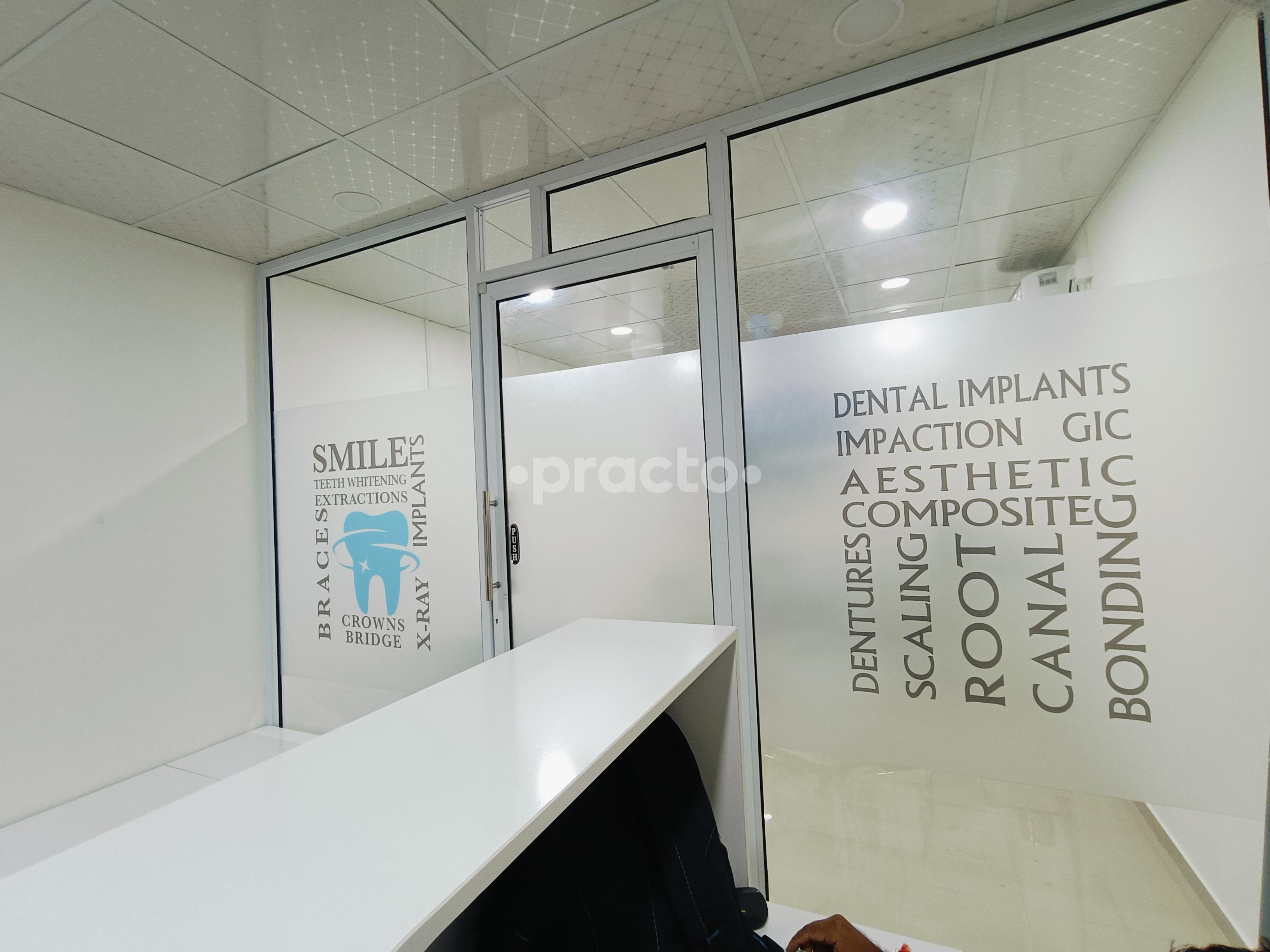 Reception Area at Dental 360 Clinic Kharadi Pune