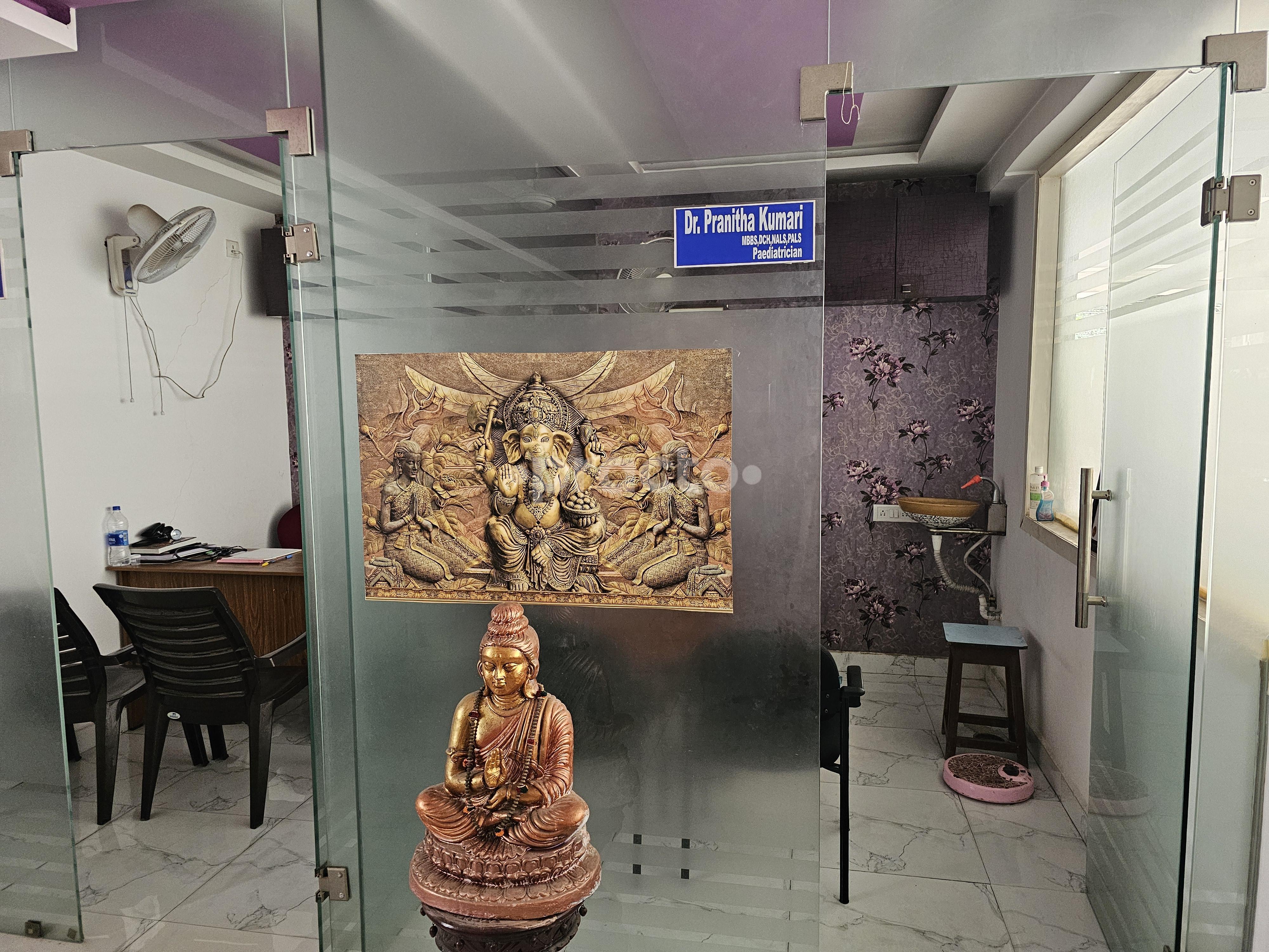 Outside Area at Dr. Pranitha's Children Clinc Sainikpuri Hyderabad