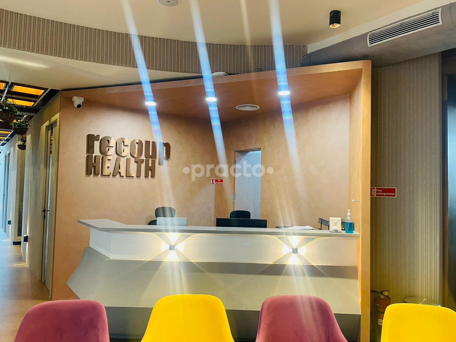 Reception Area at Recoup Health Bellandur Bangalore