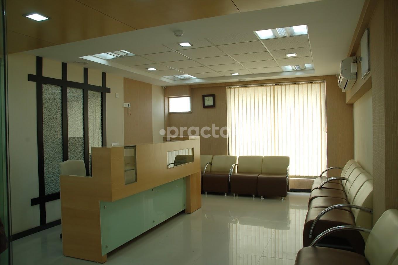 Waiting Area at Shyam Hem Onc Clinic Nehru Nagar Ahmedabad