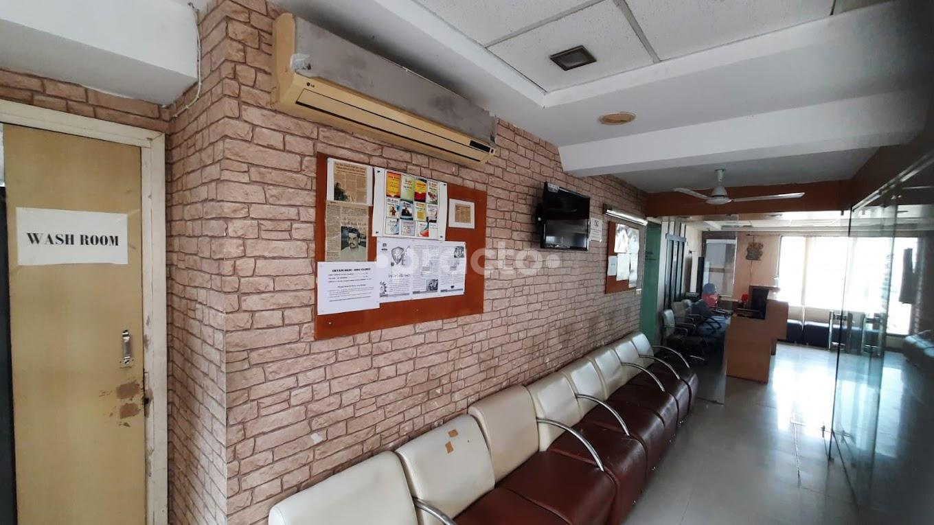 Reception Area at Shyam Hem Onc Clinic Nehru Nagar Ahmedabad