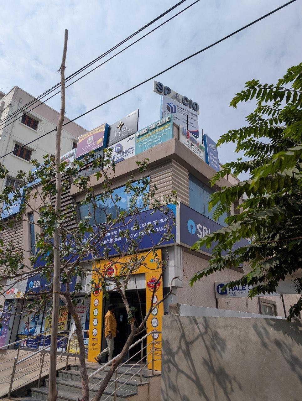 Entrance at OrthoCube Clinic Kondapur Hyderabad