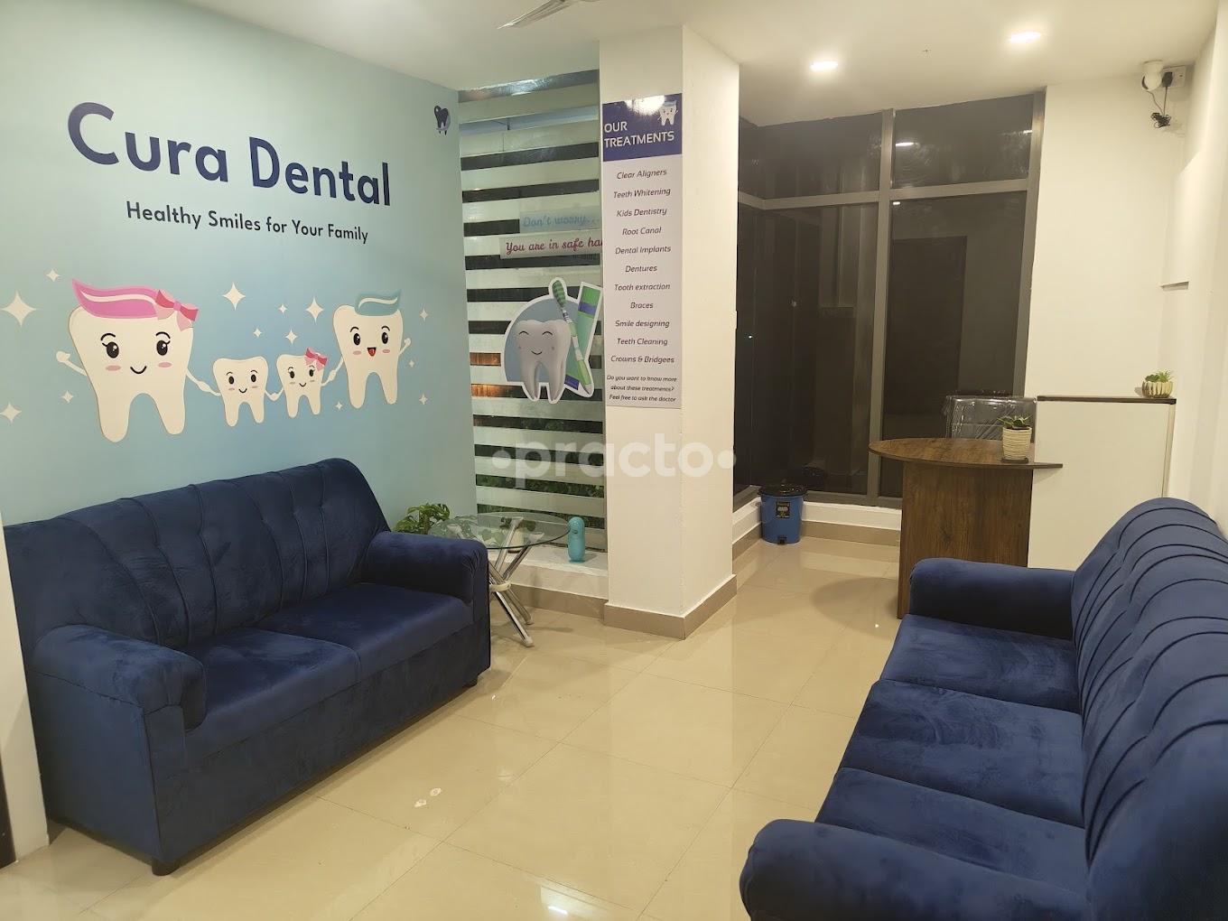 Waiting Area at Cura Dental Clinic  HSR Layout Bangalore