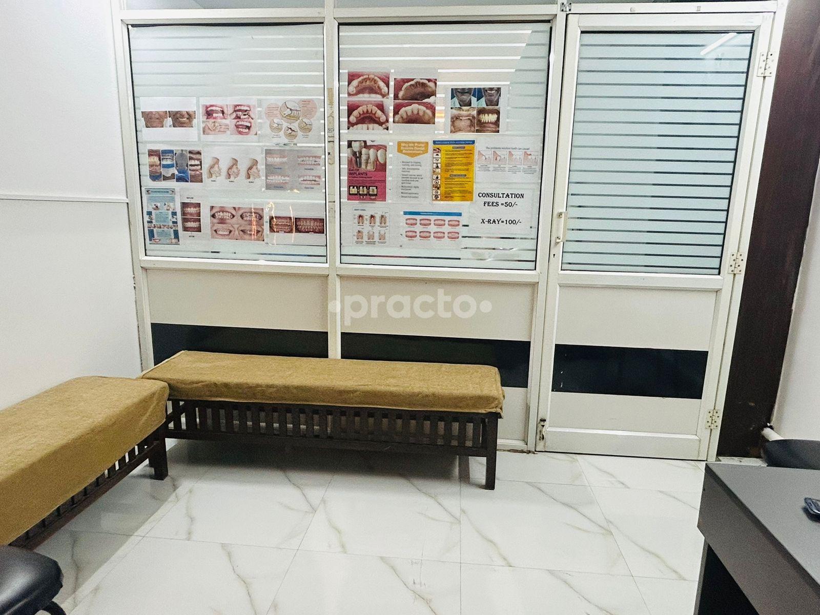 Reception Area at Denttkraft Multispeciality Dental Clinic and Implant Centre  Saibaba Nagar Pune