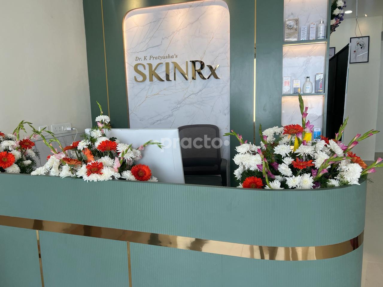 Reception Area at SkinRx Clinix Moosapet Hyderabad