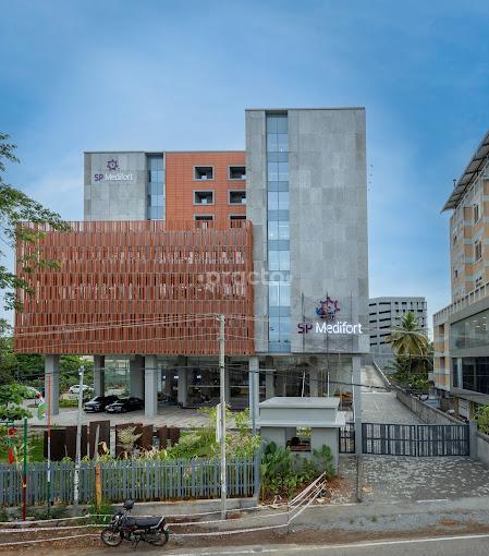 Entrance at Sp Medifort Hospital Eanchakkal Thiruvananthapuram