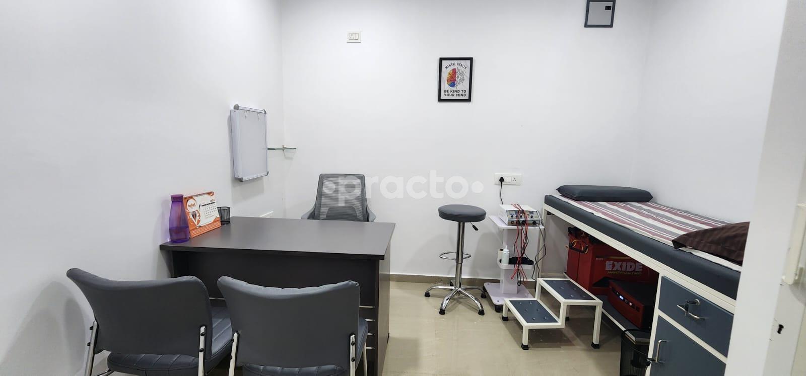 Consultation Room at Matrix Physiotherapy & Pain Relief Clinic Nallagandla Hyderabad