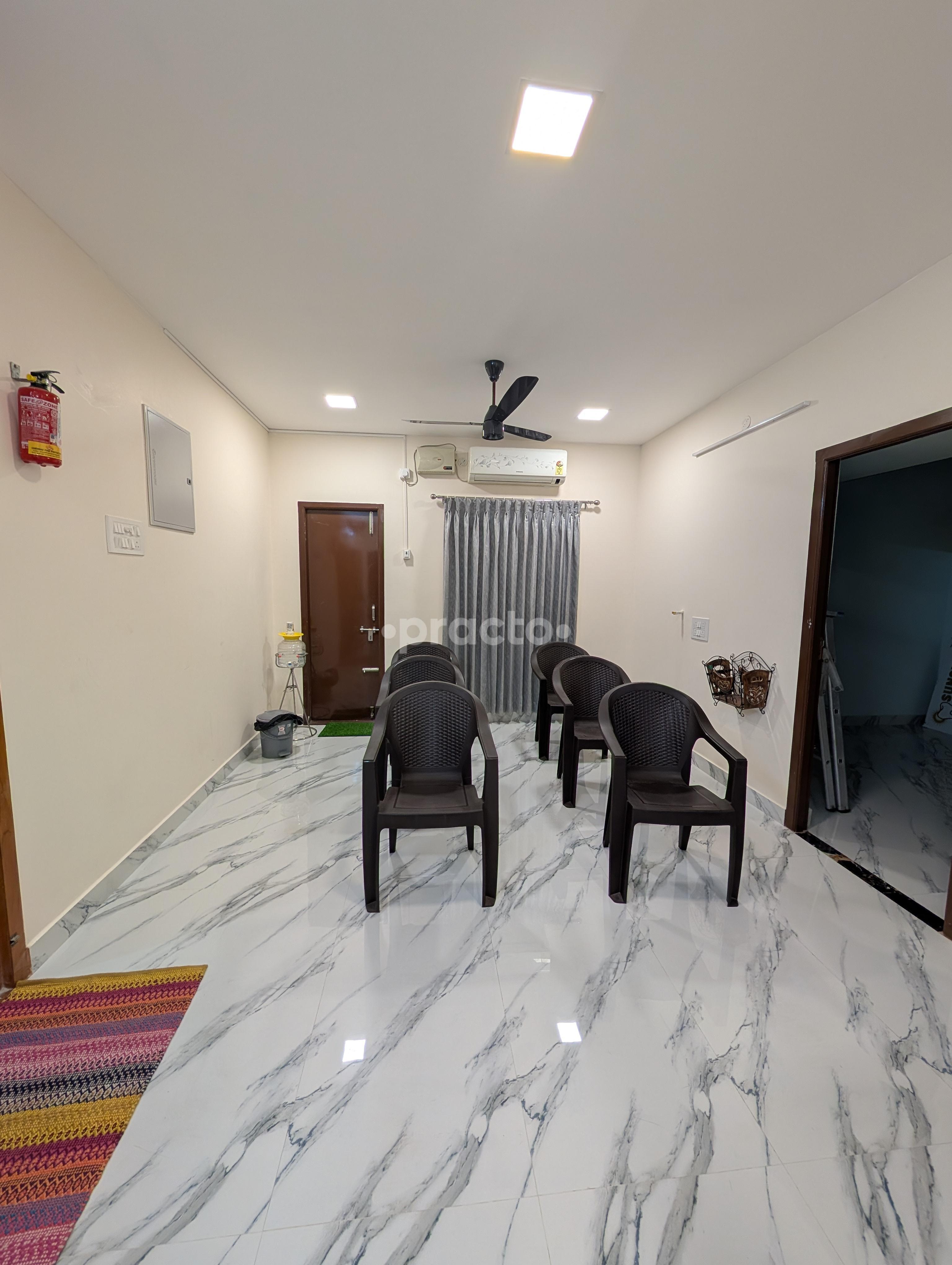 Reception Area at Sunshine Dental Care Nanganallur Chennai