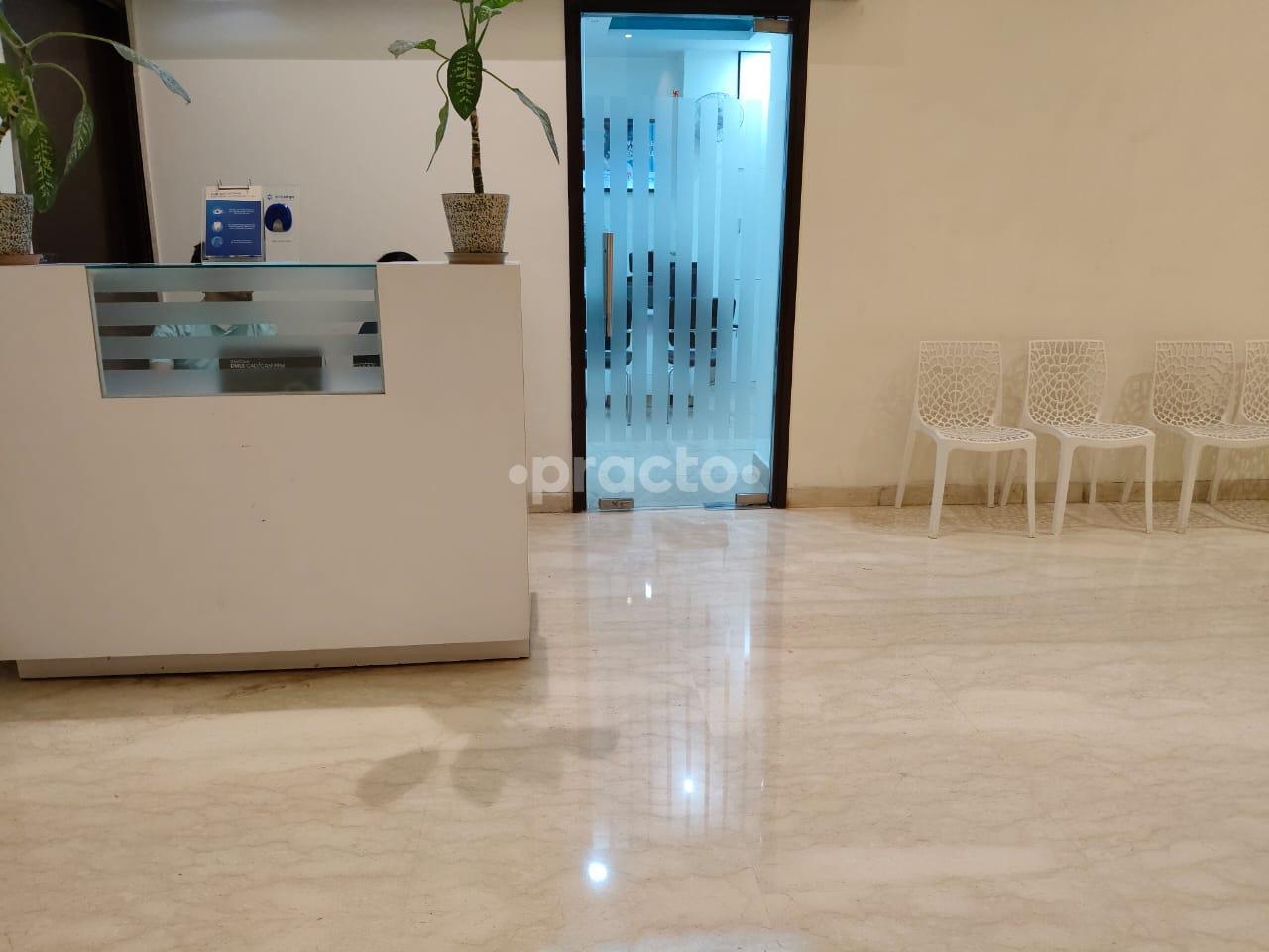 Reception Area at Bridge Plus Dentistry Clinic Gurgaon Sector 53 Gurgaon