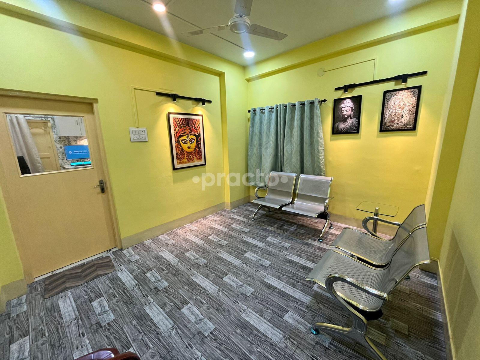 Waiting Area at First Smile Family Dental Clinic Baghajatin Kolkata