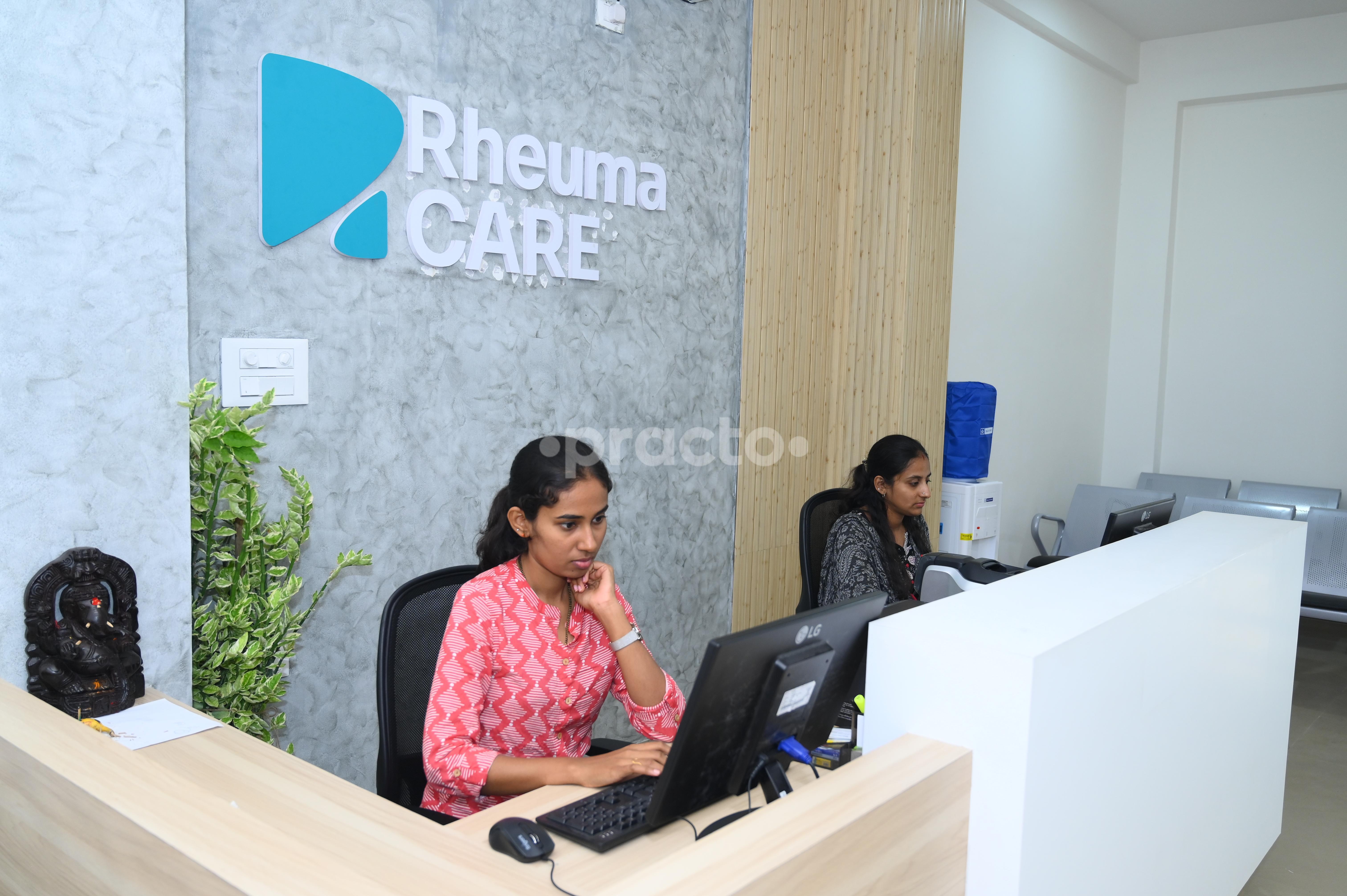 Reception Area at Rheuma Care Bogadi Mysore