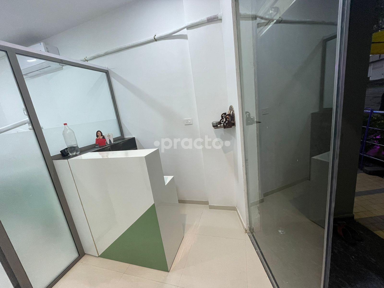 Reception Area at Dr. Poonams Dental Clinic Porwal Road Pune