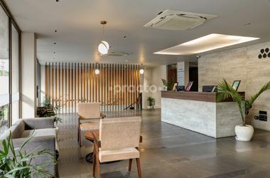 Reception Area at Medharbour Multispeciality Hospital Gurgaon Sector 51 Gurgaon