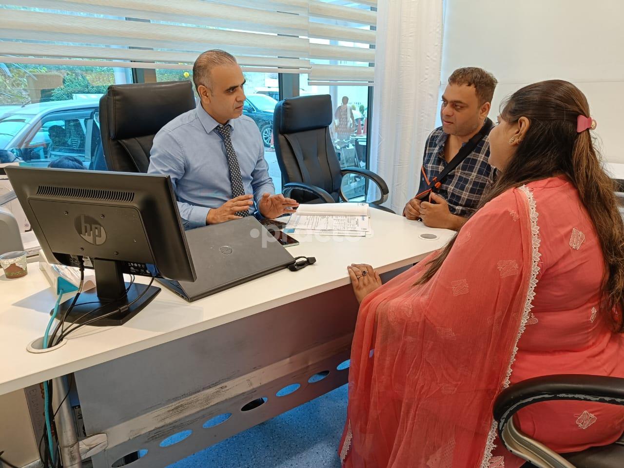 Consultation Room at Dr. Sunil Choudhary's Bone and Joints Clinic Greenfields Faridabad