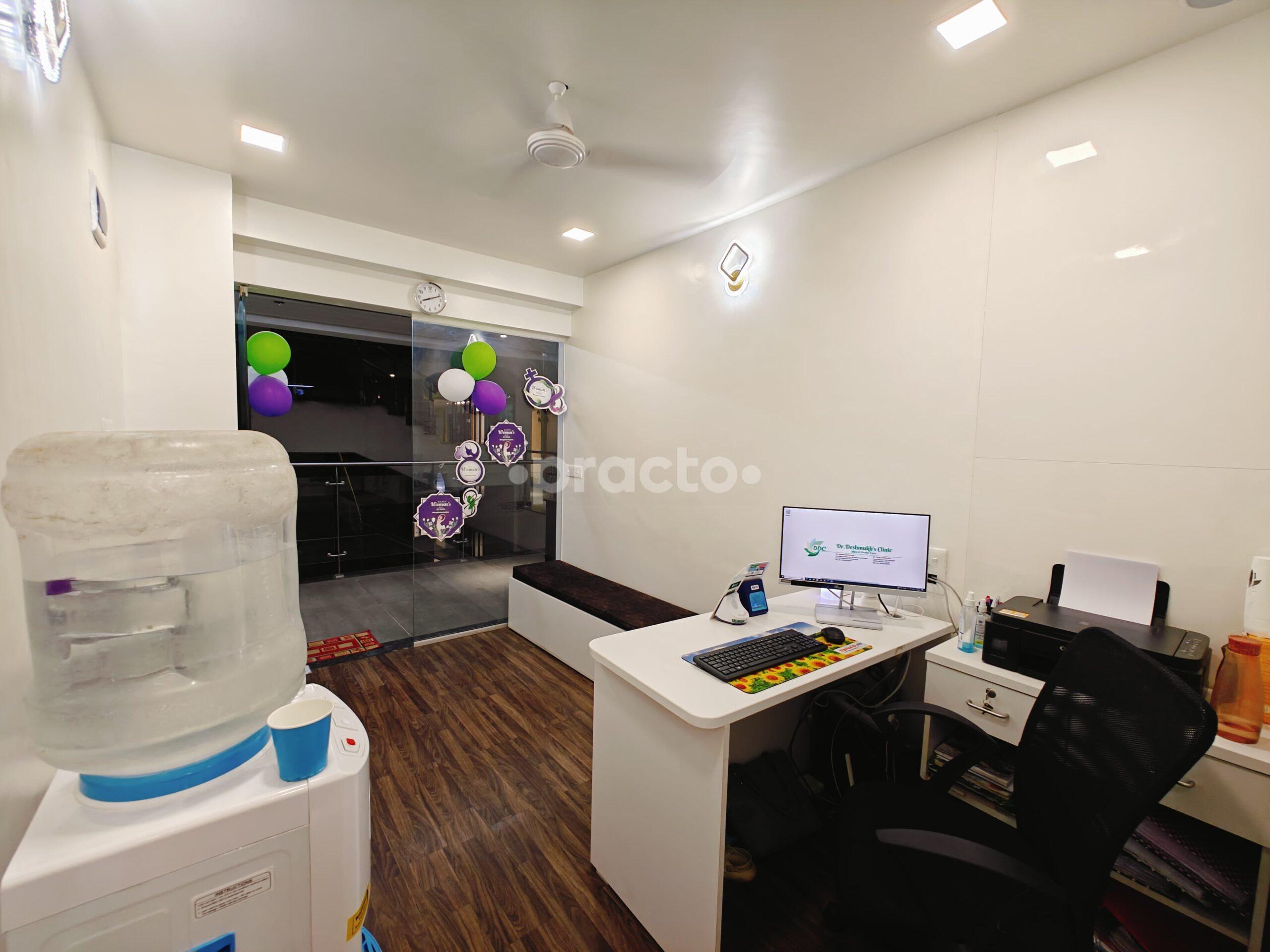 Reception Area at Dr Deshmukhs Skin And Ortho Care Dhanori Pune