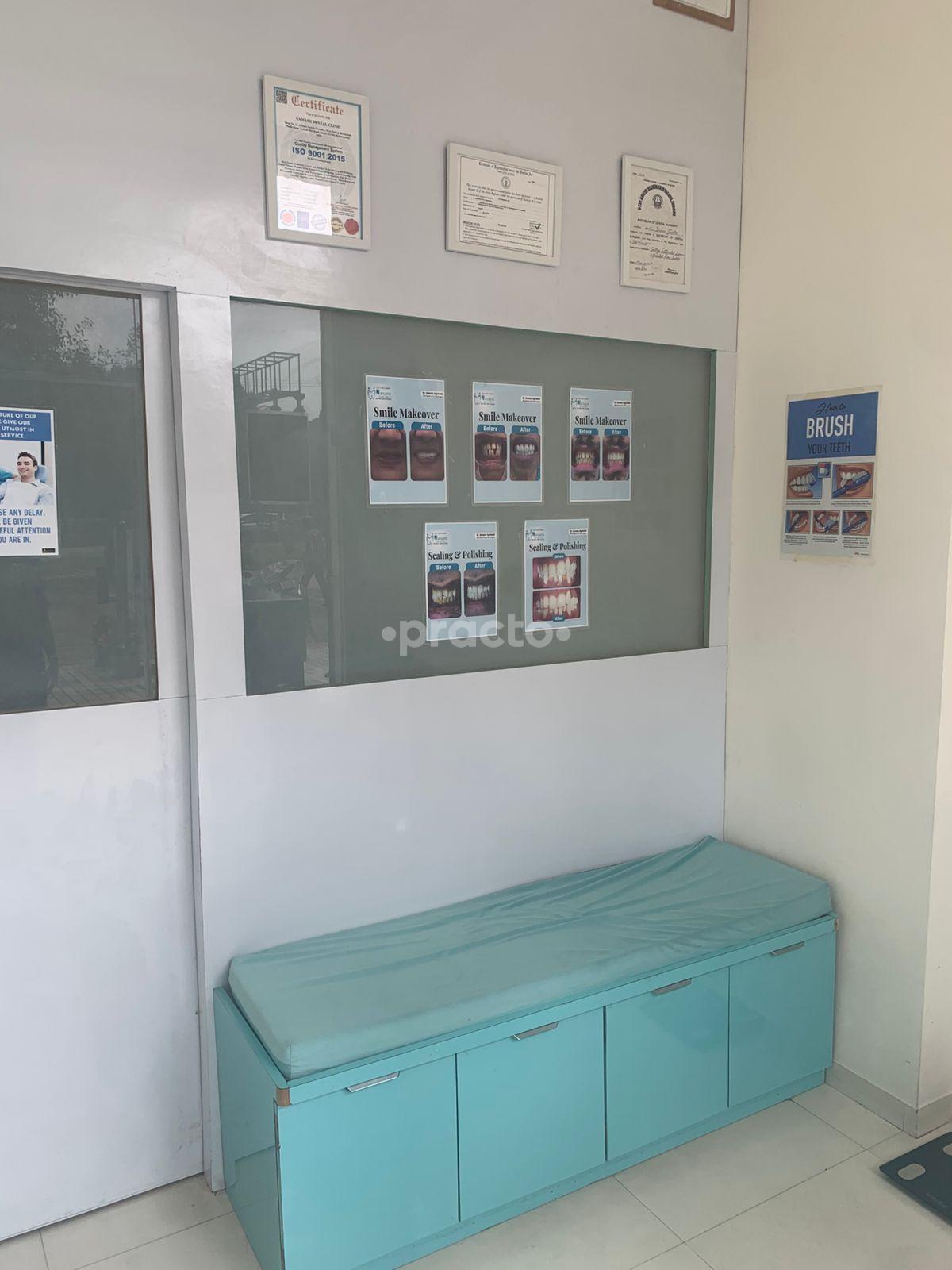 Waiting Area at Namami Dental Clinic Padle Gaon Thane