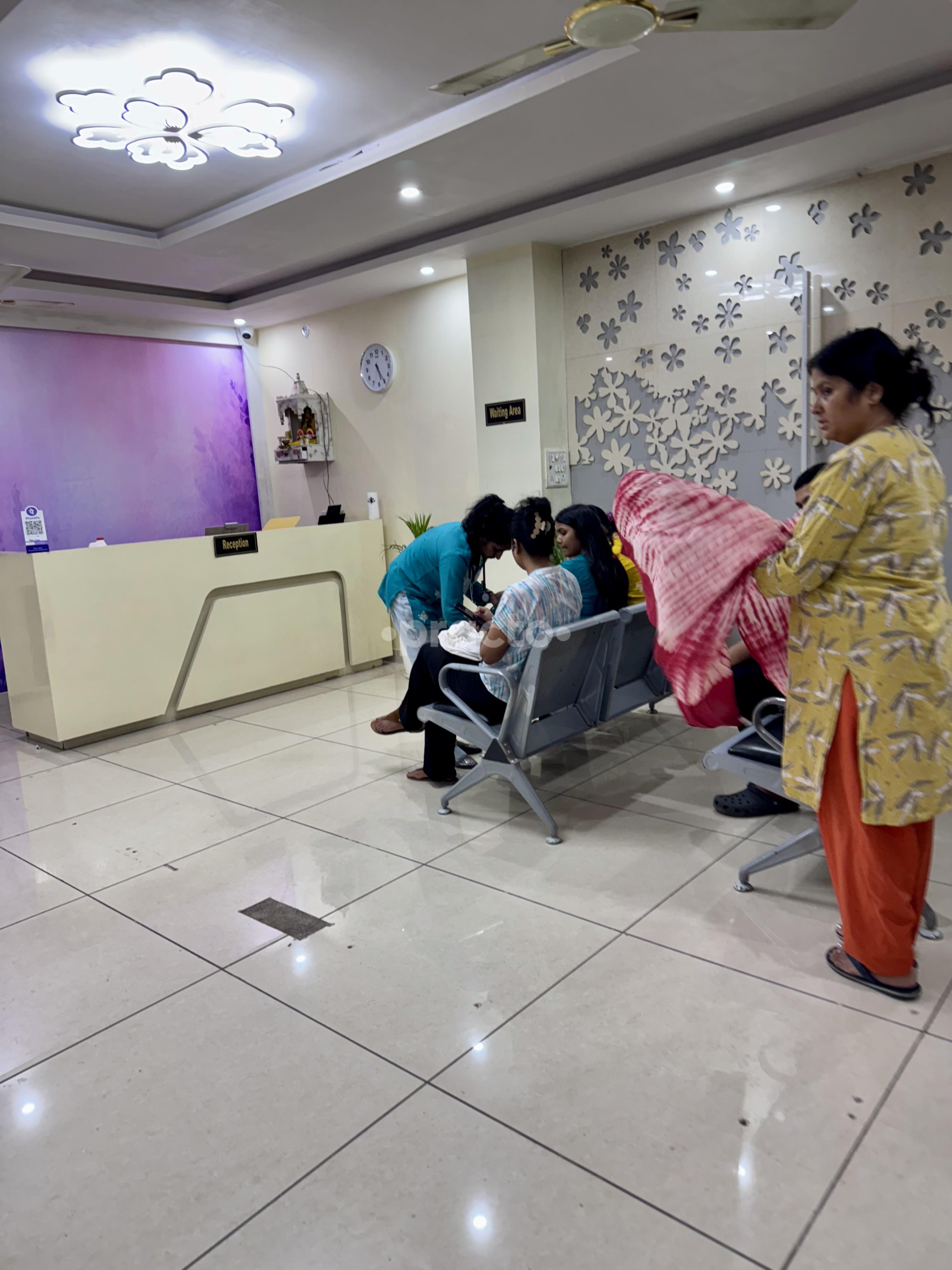 Waiting Area at Sarvagya Healthcare Gomtinagar Lucknow