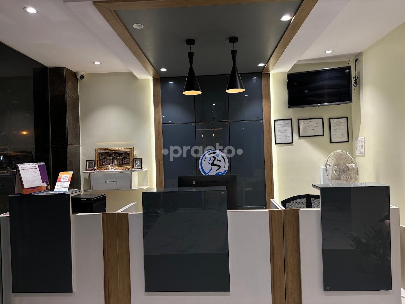Reception Area at Credence Physio Clinic HSR Layout Bangalore