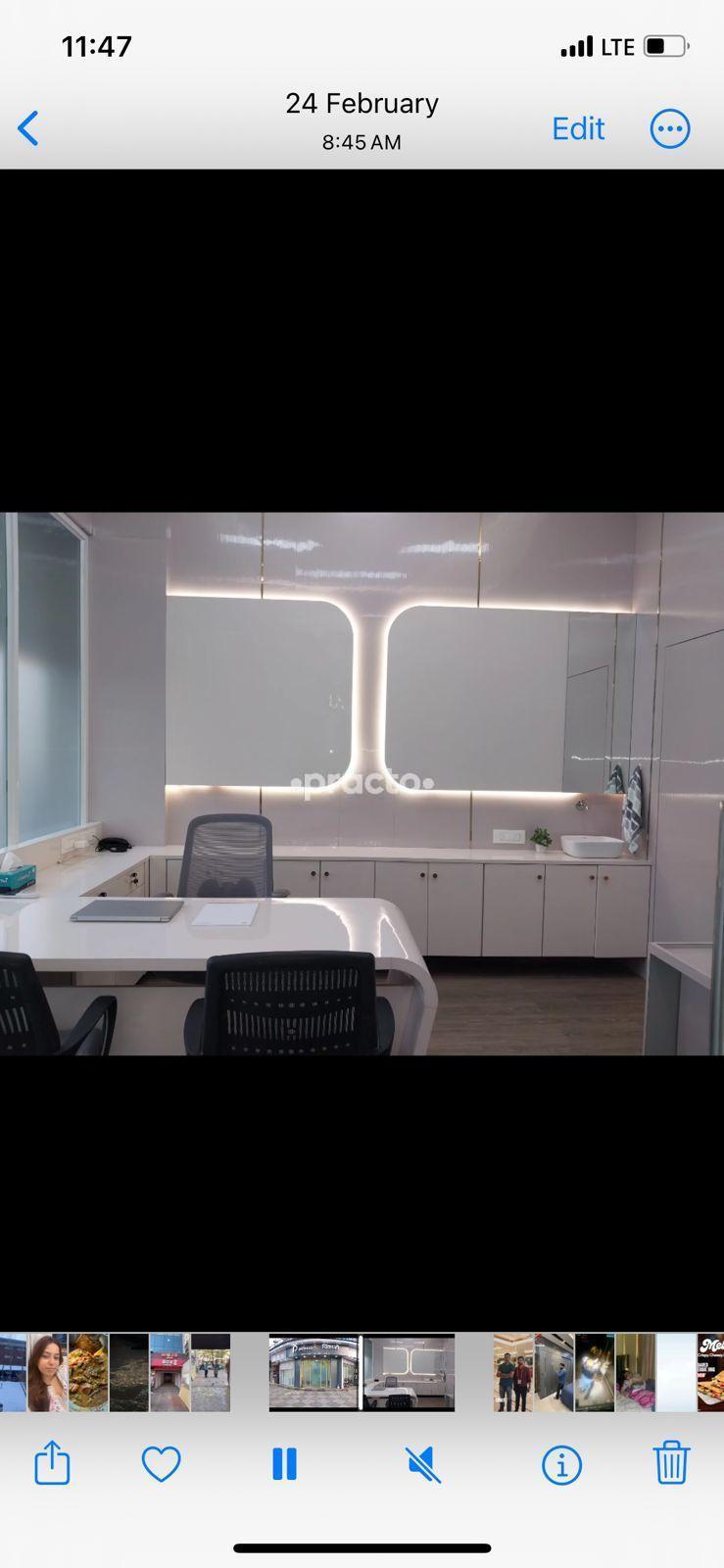 Reception Area at Picasso Advanced Surgery Clinic Kamothe Navi Mumbai