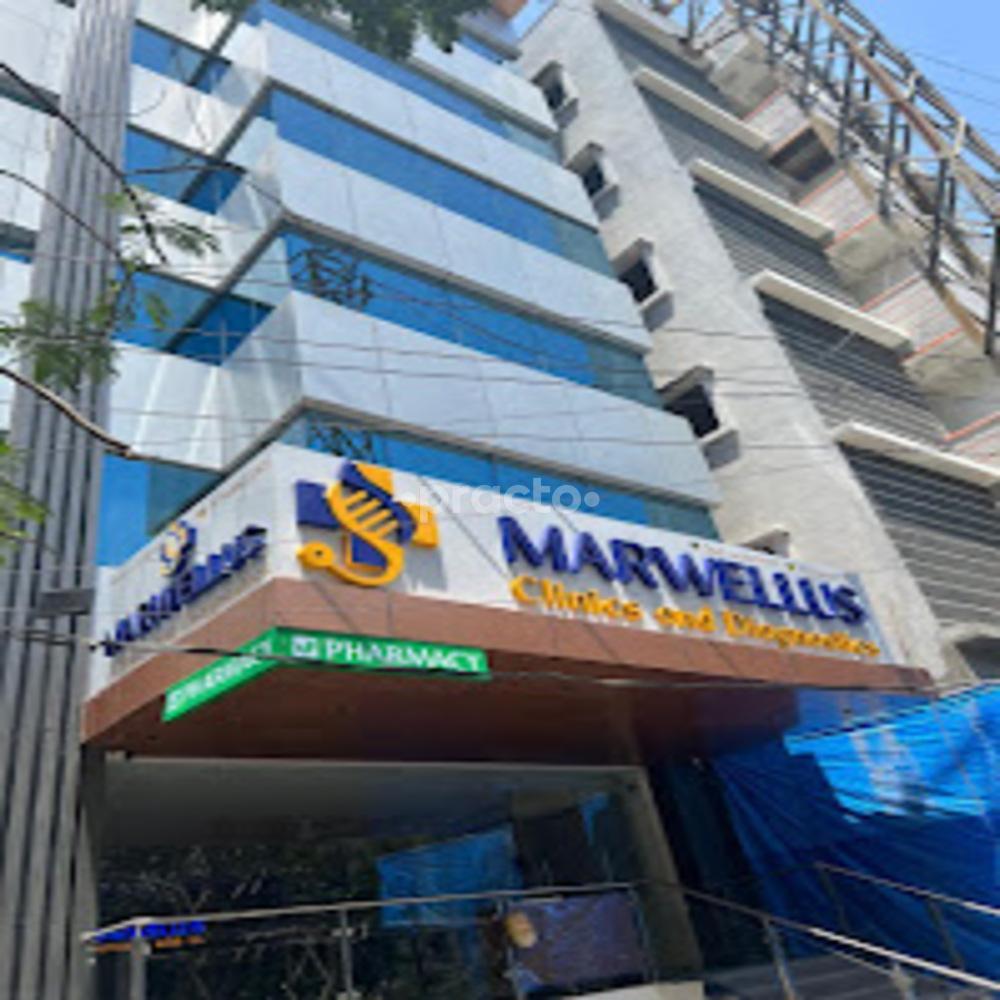 Outside Area at Marwellus Clinics and Diagnostics Kukatpally Hyderabad