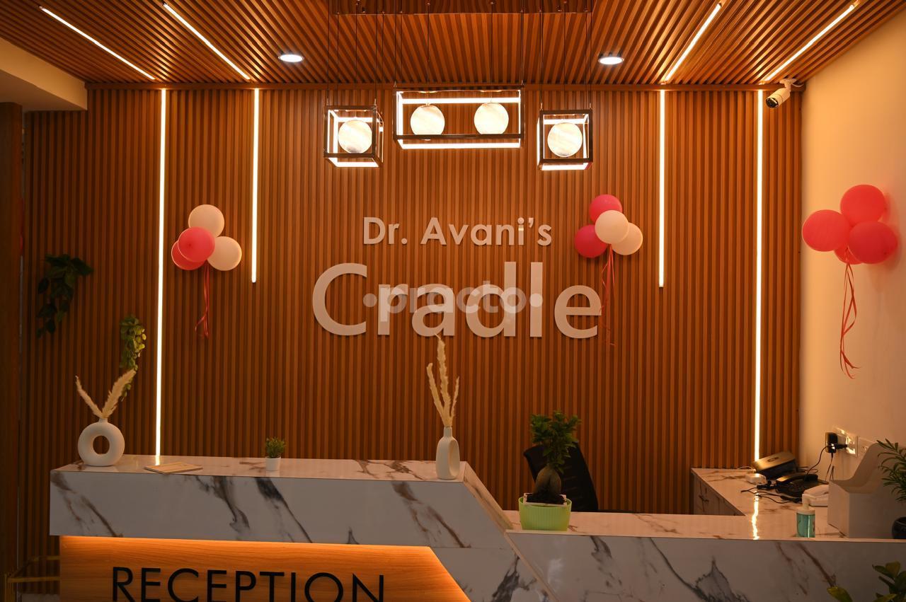 Reception Area at Dr. Avani's Cradle Child Clinics Nagole Hyderabad
