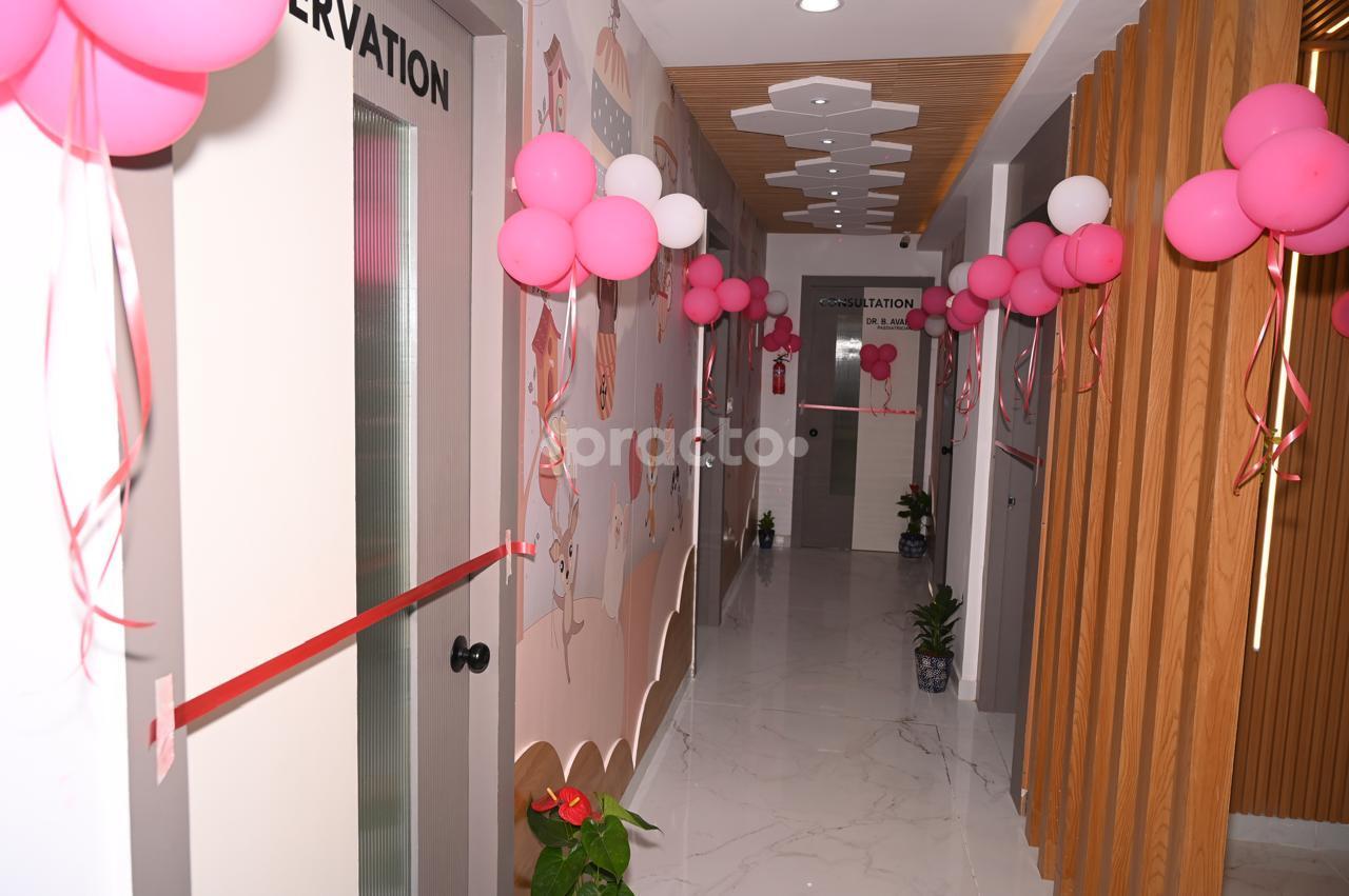 Entrance at Dr. Avani's Cradle Child Clinics Nagole Hyderabad