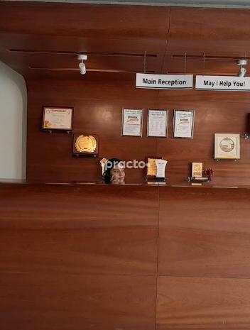 Reception Area at Shalby Multispeciality Hospital Naroda Ahmedabad