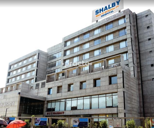 Outside Area at Shalby Multispeciality Hospital Naroda Ahmedabad