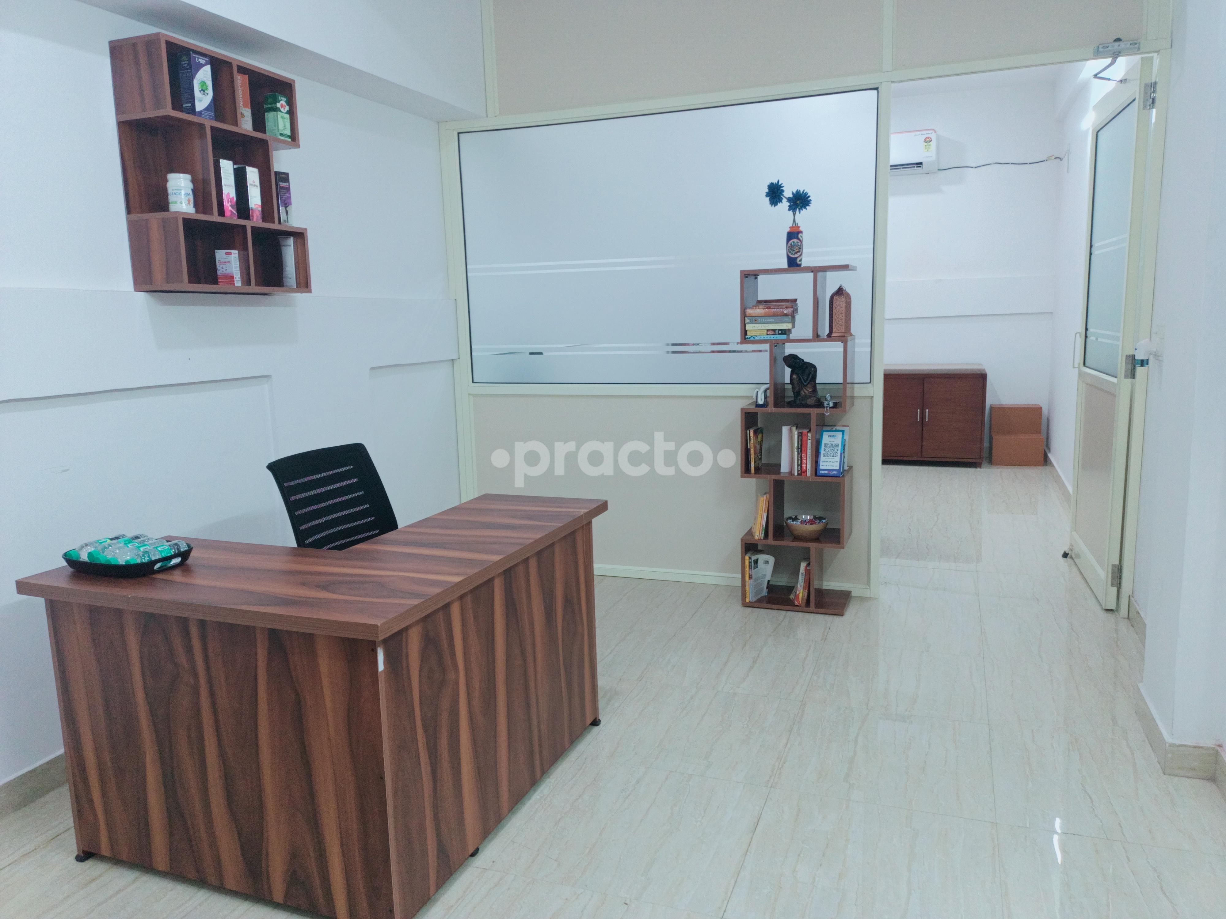 Reception Area at Eudaimonic Wellbeing Dwarka Sector 7 Delhi