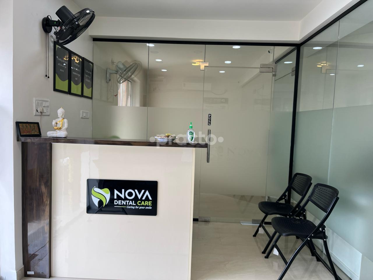 Reception Area at Nova Dental Care Sembakkam Chennai