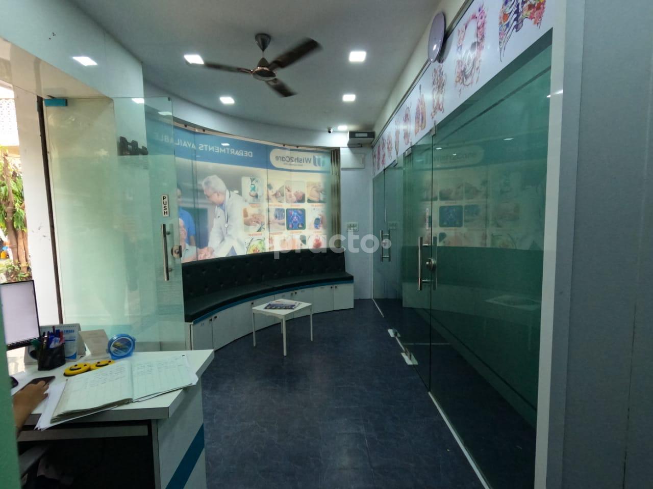 Reception Area at Wish 2 Care Polyclinic Ghansoli Navi Mumbai