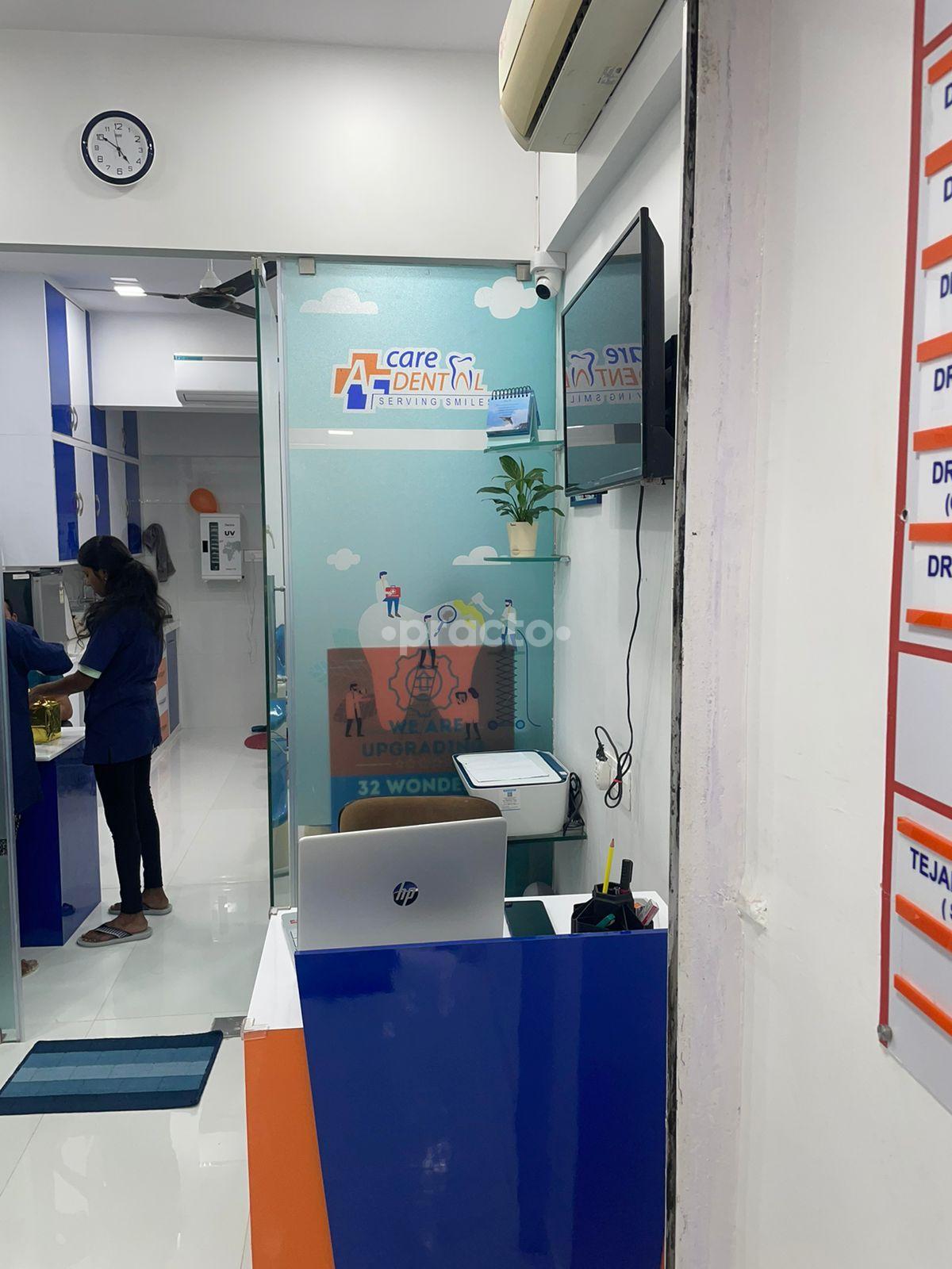 Reception Area at Af Care Serving Smile Borivali East Mumbai