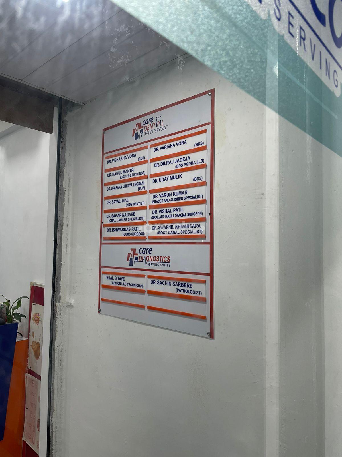 Waiting Area at Af Care Serving Smile Borivali East Mumbai