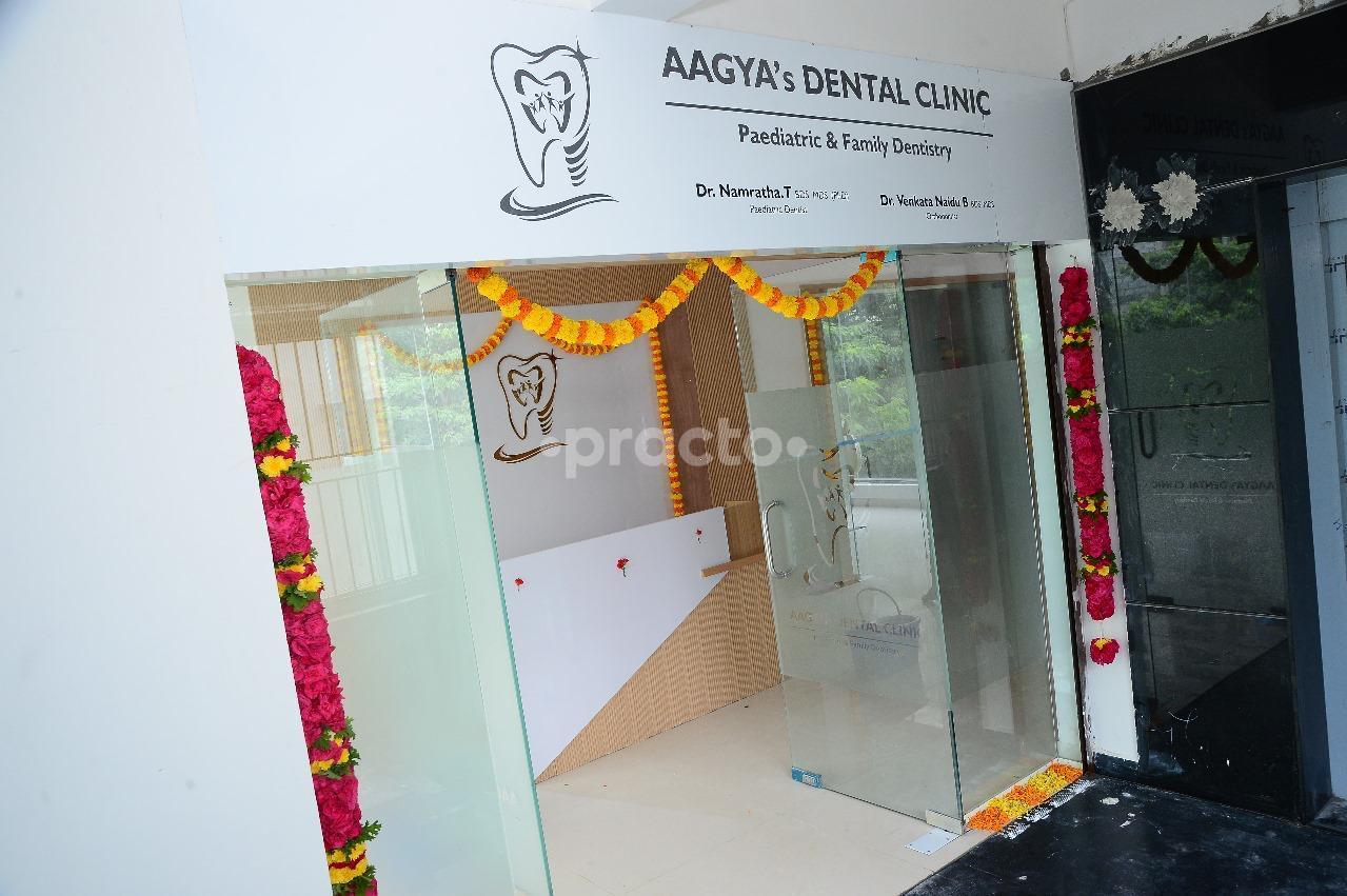 Reception Area at Aagya’s Dental Clinic Kurudusonnenahalli Bangalore